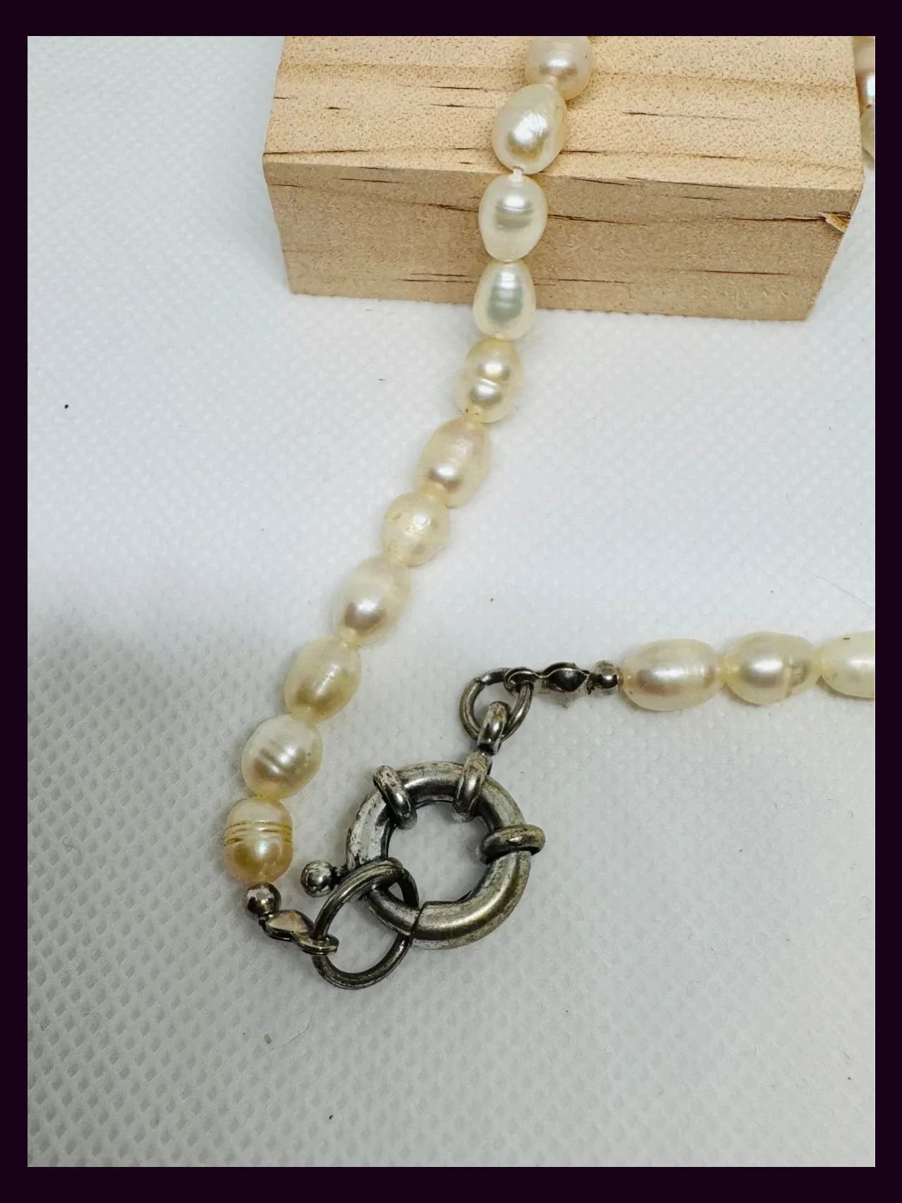 Collar perlas de río vintage 🦋 – Vintage 2