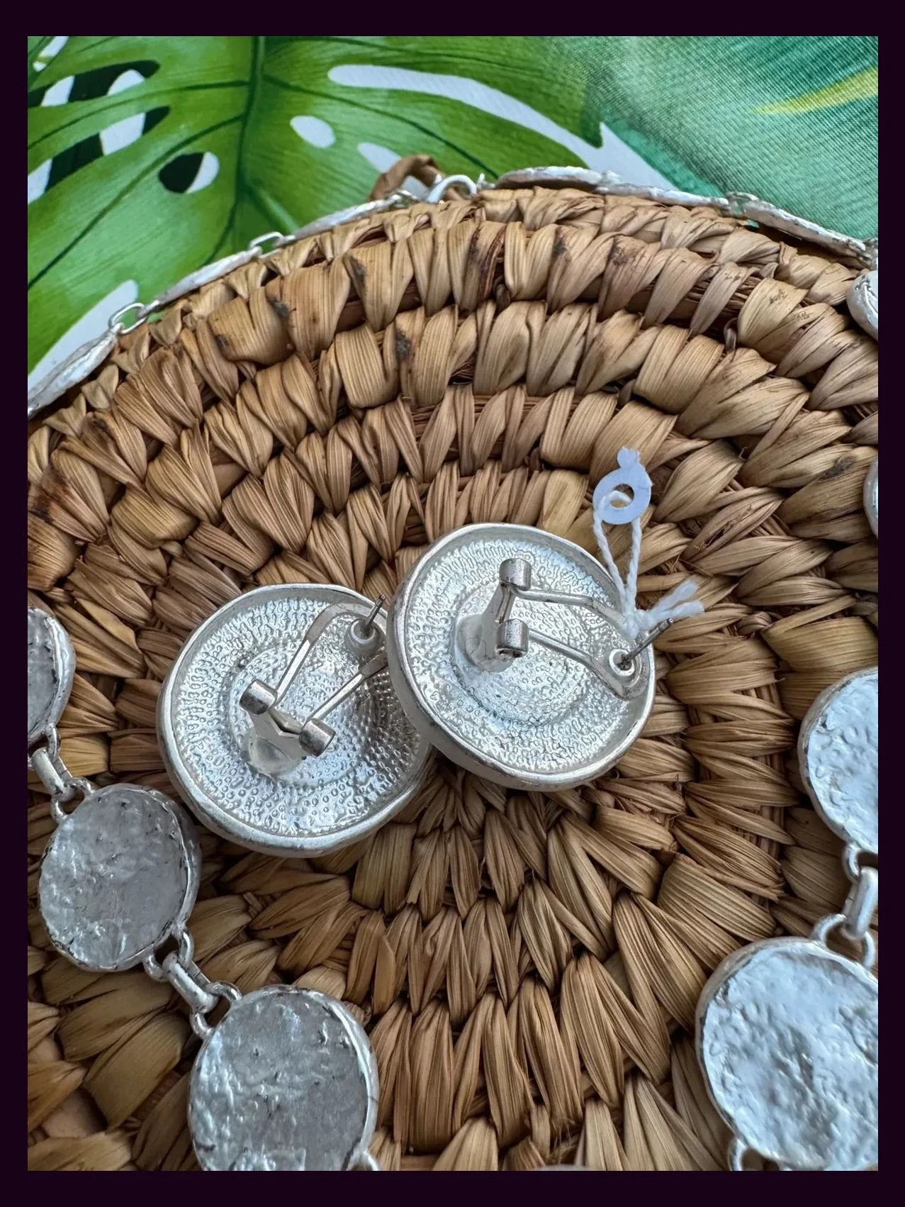 Conjunto vintage collar y pendientes 🦋 – Vintage 5