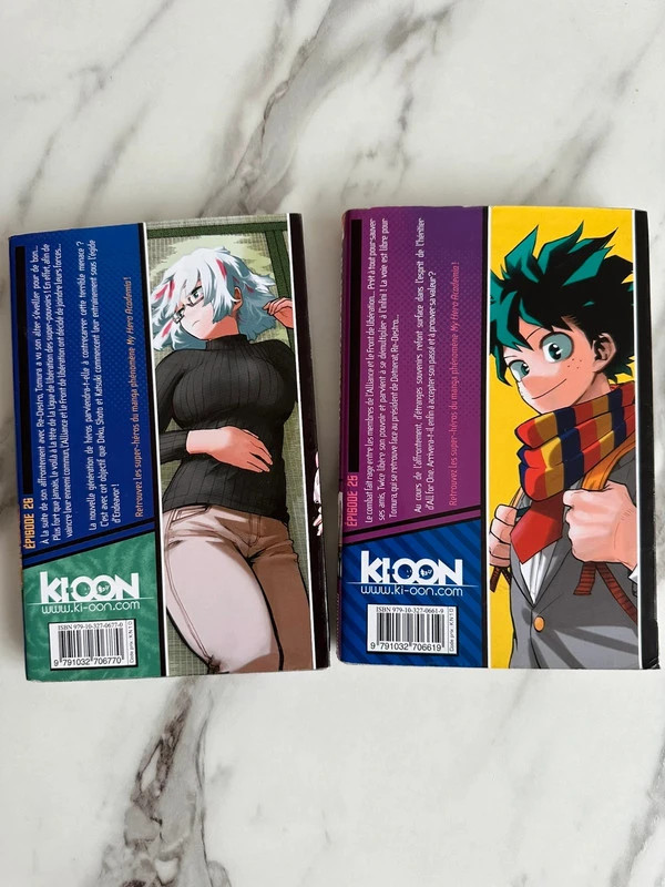 Lot 2 Mangas My Hero Academia Tomes 25 et 26- Kohei Horikoshi 2