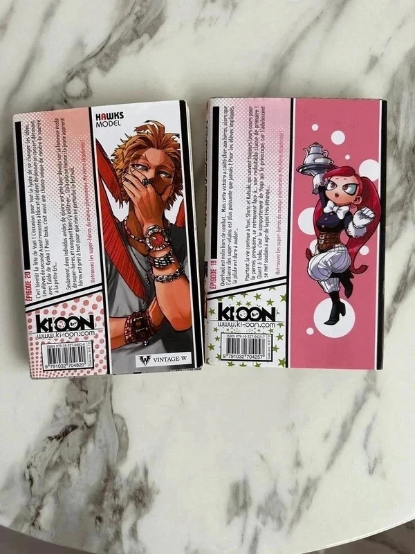 Lot 2 Manga My Hero Academia vol 19 et 20 Kohei Horikoshi en très bon état 2