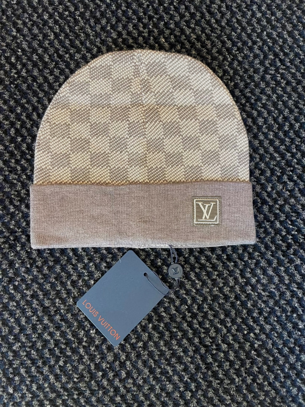 Bonnet gris Louis Vuitton  – Sans marque – taille Taille unique 3