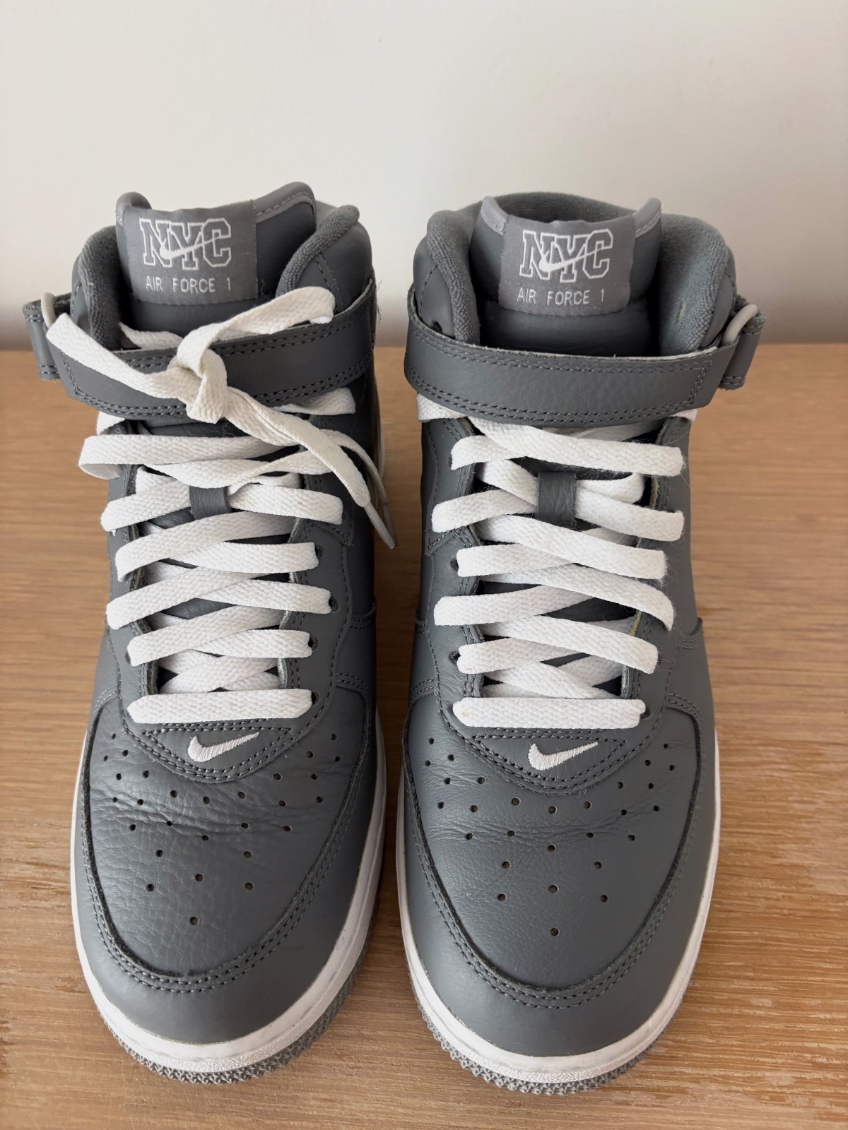 Nike Air Force 1 Mid Jewel QS « NYC – Cool Grey » – T.40 – Nike – taille EU 40 5