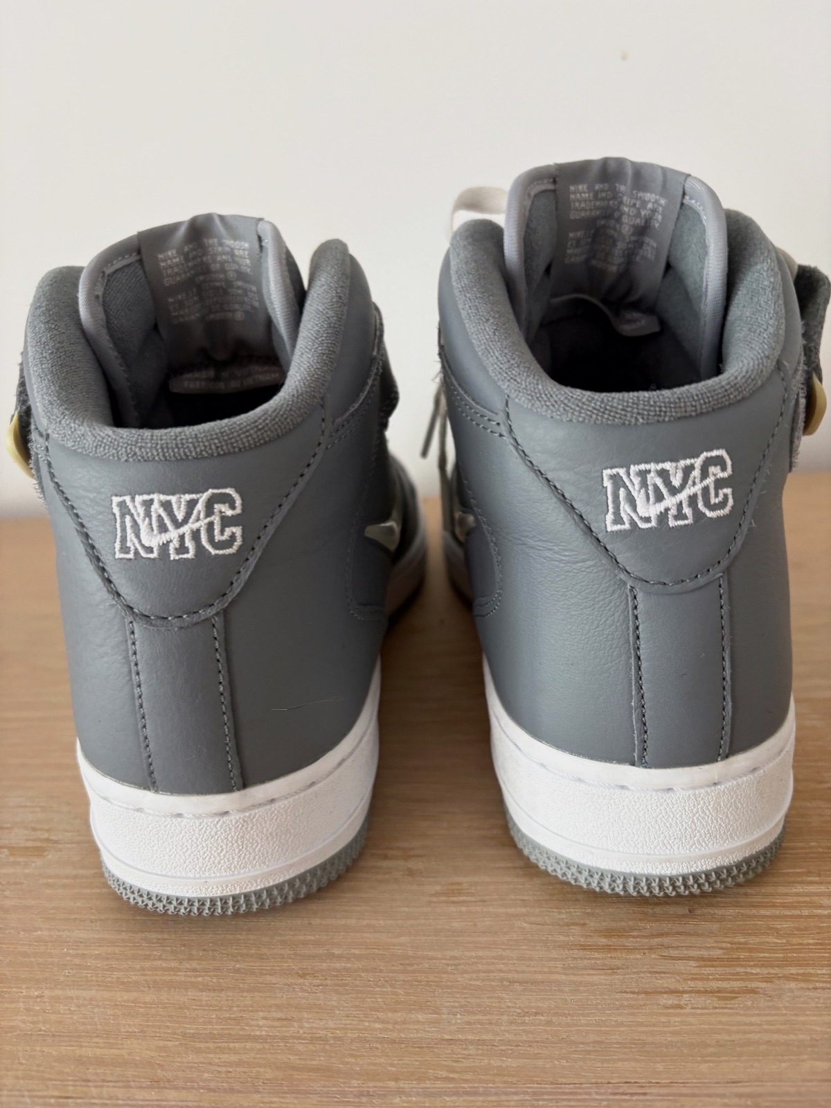 Nike Air Force 1 Mid Jewel QS « NYC – Cool Grey » – T.40 – Nike – taille EU 40 3