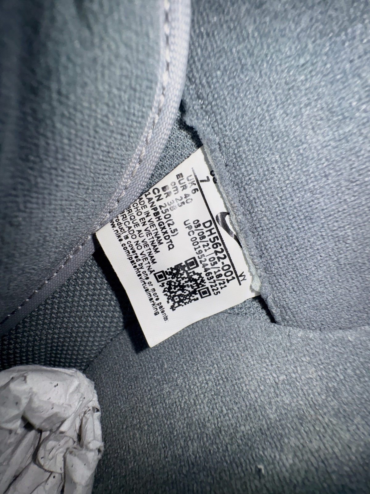 Nike Air Force 1 Mid Jewel QS « NYC – Cool Grey » – T.40 – Nike – taille EU 40 7