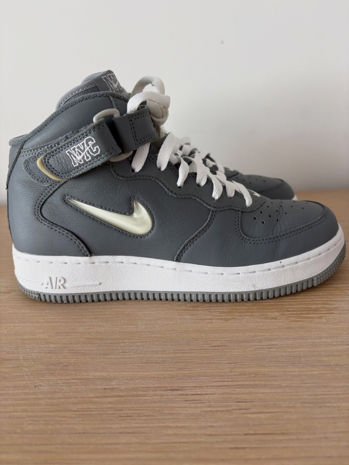Nike Air Force 1 Mid Jewel QS « NYC – Cool Grey » – T.40 – Nike – taille EU 40 4