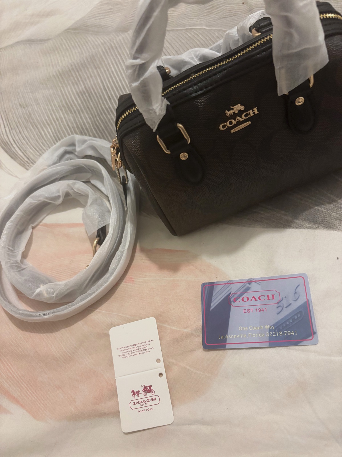 Sac coach noir – Coach 3