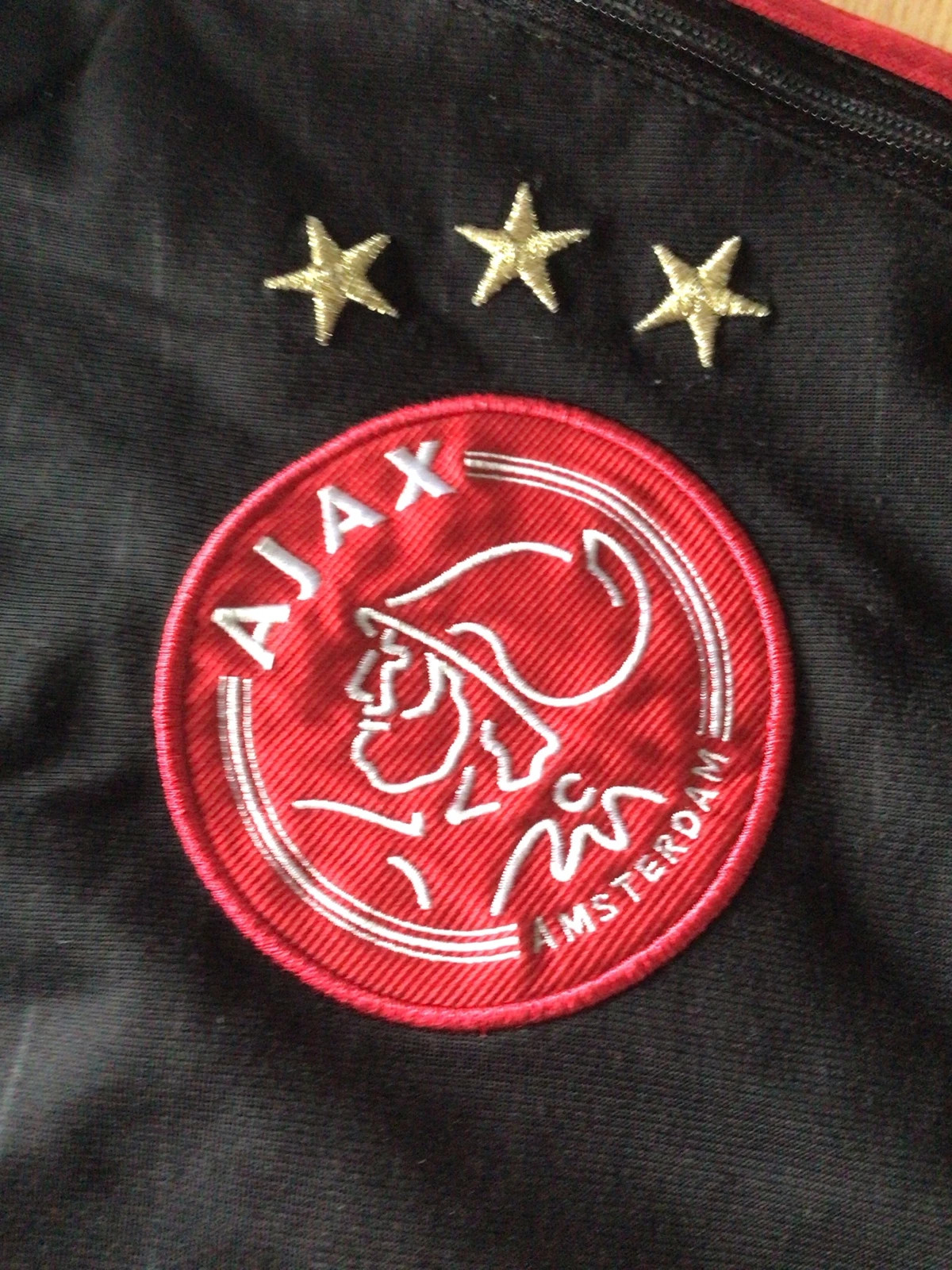 Sweat training Adidas Ajax Amsterdam noir/rouge – Climacool – Taille M – adidas – taille M 3