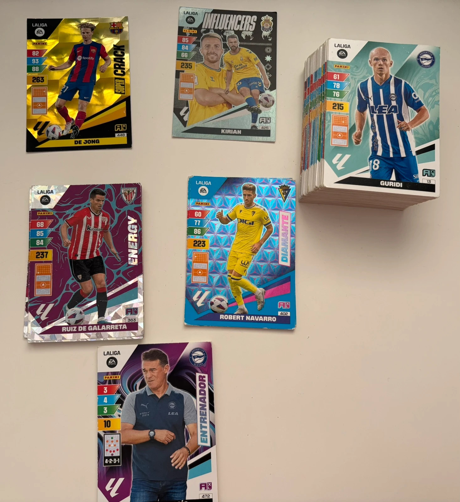 Cromos de la colección Panini Adrenalyn XL 2023-2024/2024-2025 – Adrenalyn 2