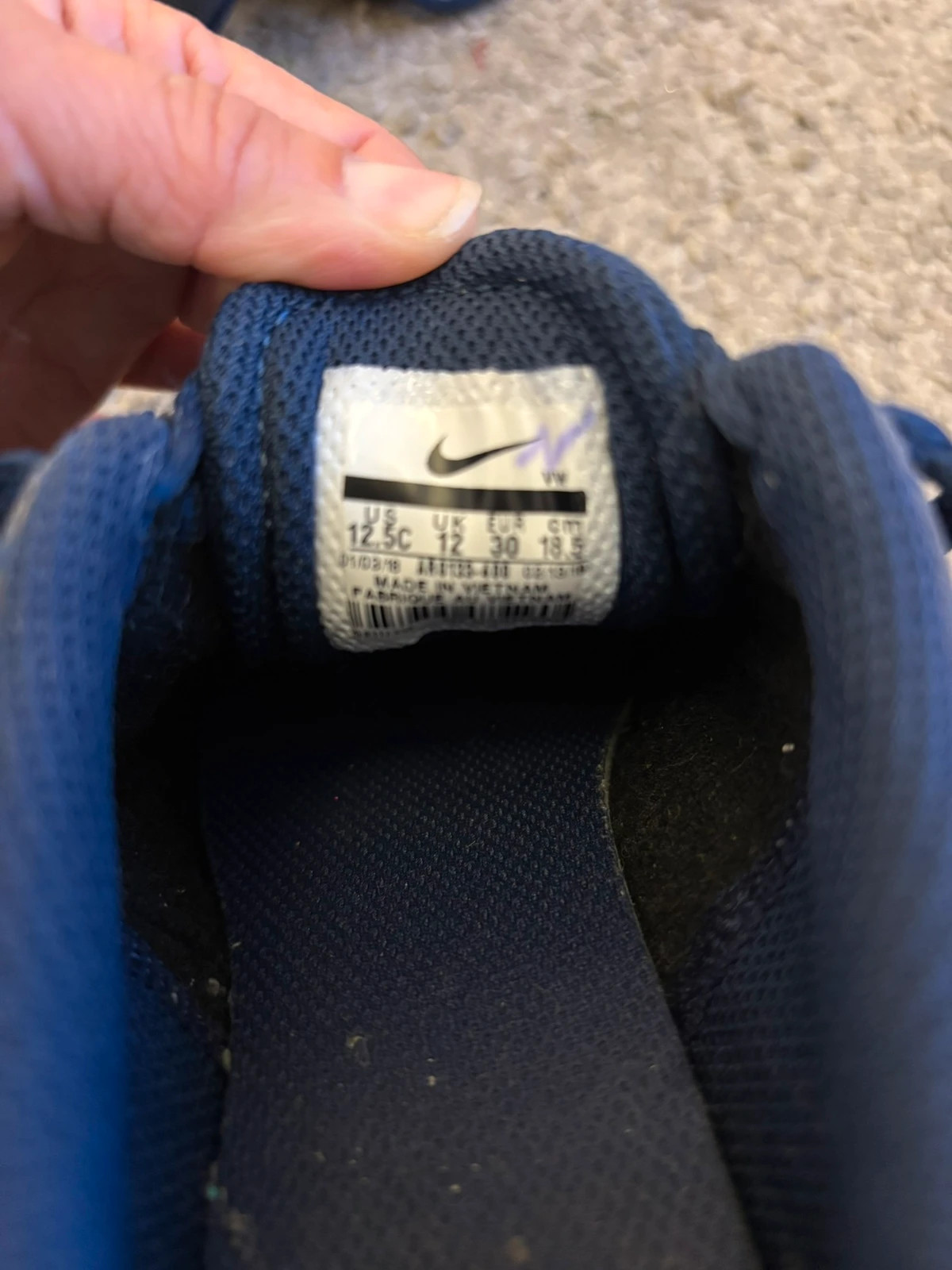 Zapatillas para niño – Nike – taille 30 4