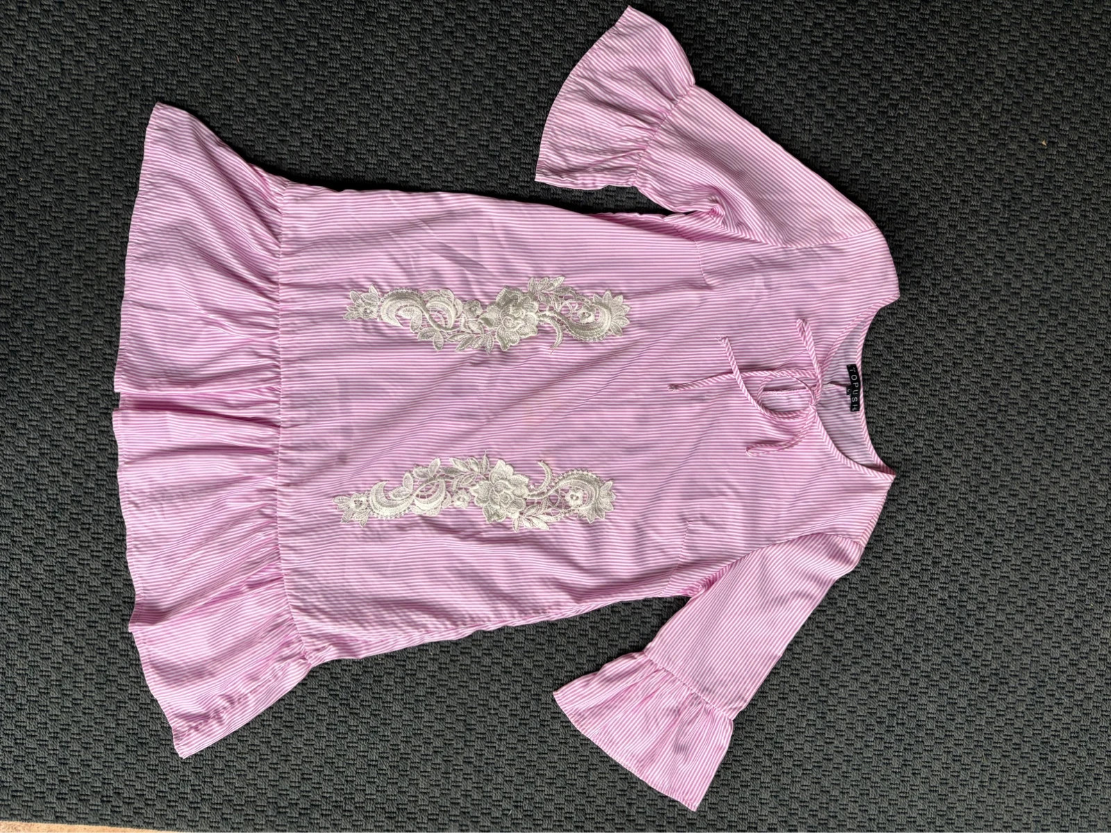 Vestido con detalles de encaje – topush – taille L / 40 / 12 2