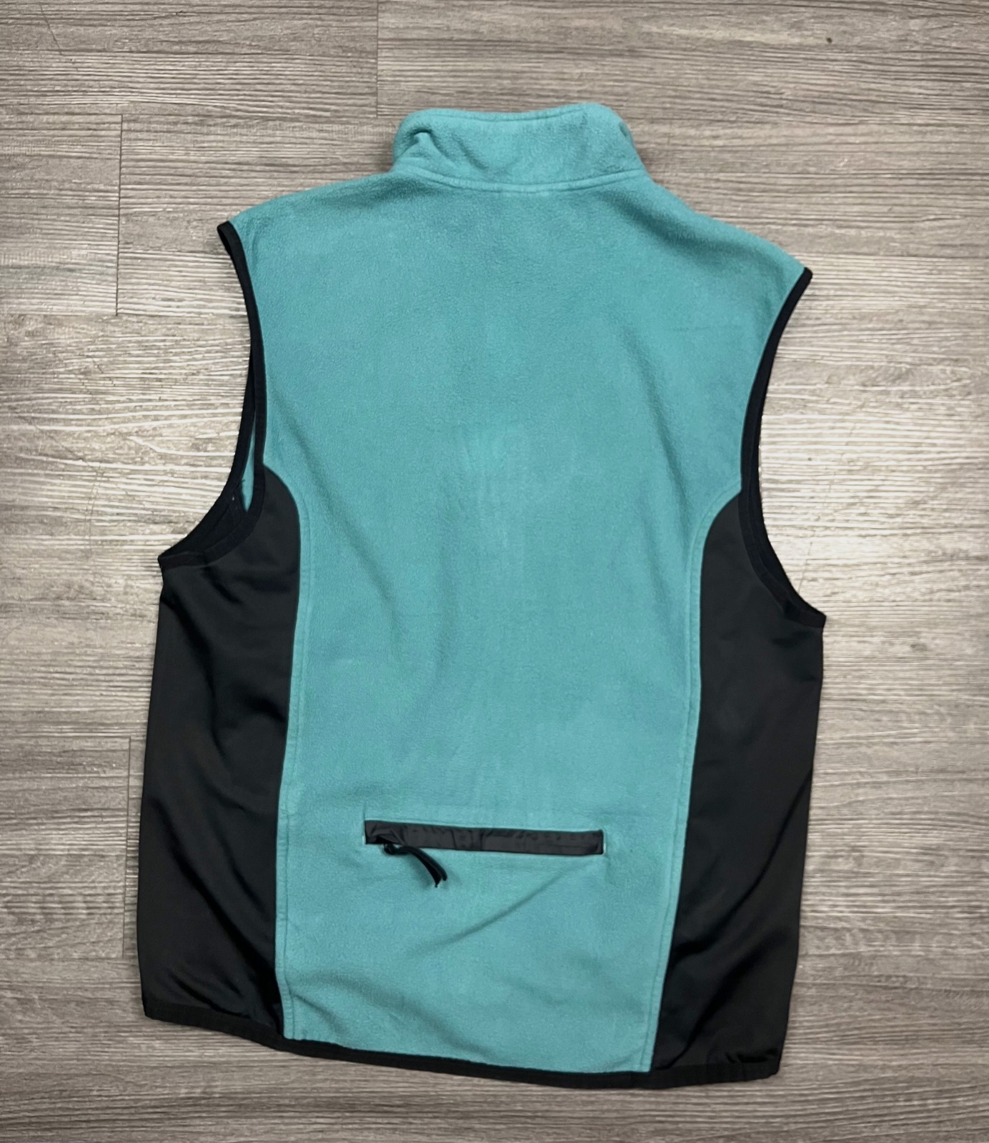 Veste Sans Manches Polaire Nike Vintage Y2K Nike Fit Bleu Vert/Noir /L/ – Nike – taille L 5