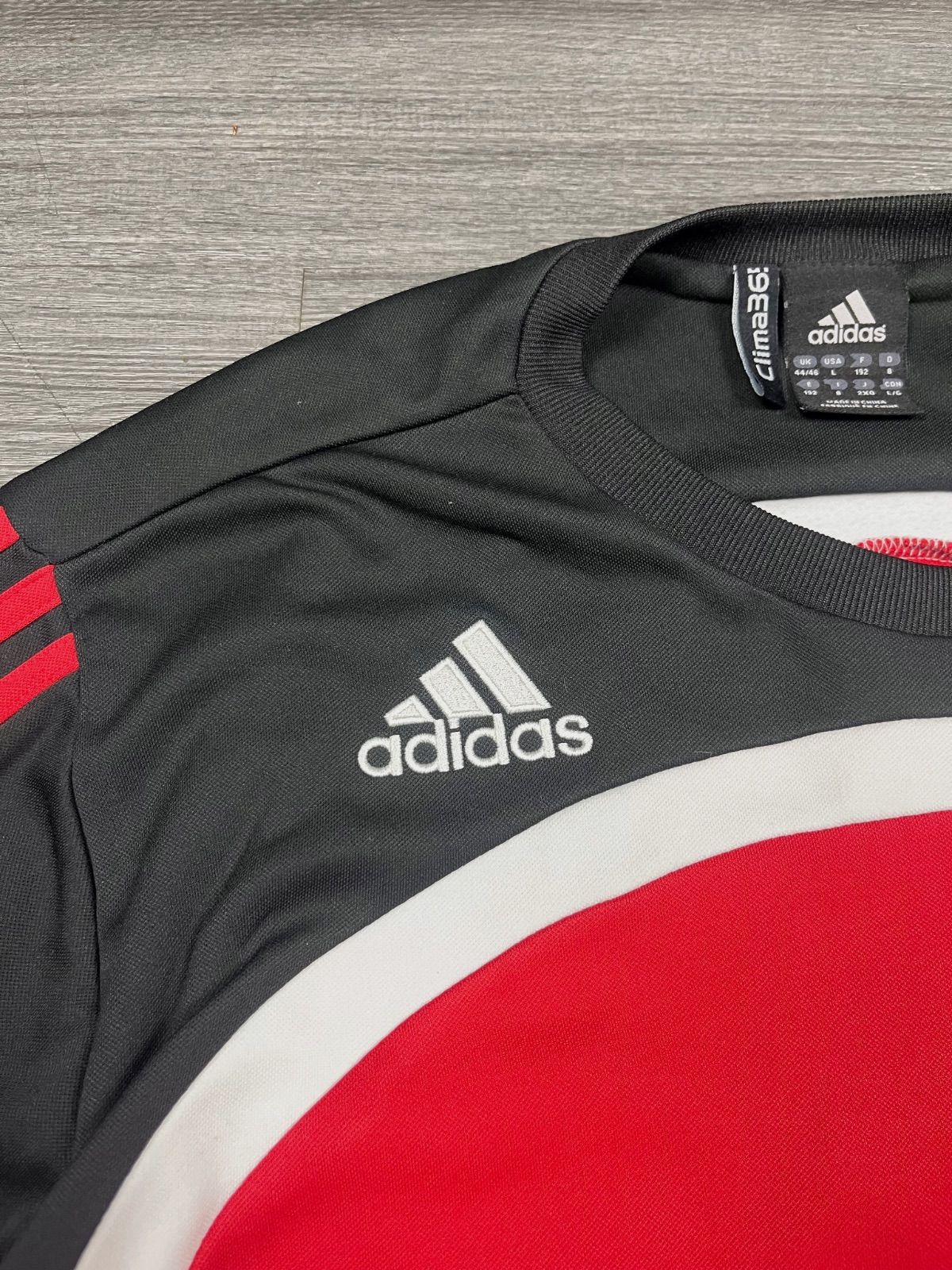 Maillot d'entraînement AC Milan Vintage 2007 (Saison 2007/2008) Adidas Bwin - L – Adidas – taille L 3
