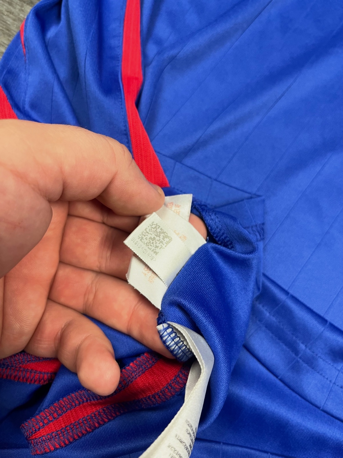 Maillot Équipe de France Domicile Vintage 2006 Coupe du Monde  - Adidas  – Adidas – taille S 9