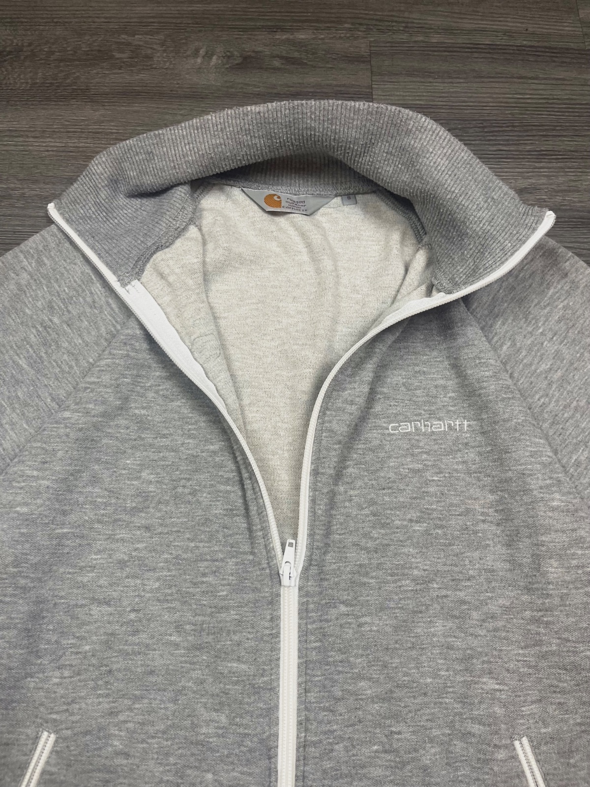 Veste zippée Carhartt WIP Gym Jacket Gris - Taille S - Très bon état – Carhartt – taille S 4