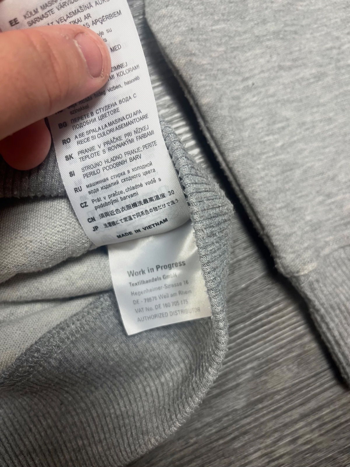 Veste zippée Carhartt WIP Gym Jacket Gris - Taille S - Très bon état – Carhartt – taille S 8
