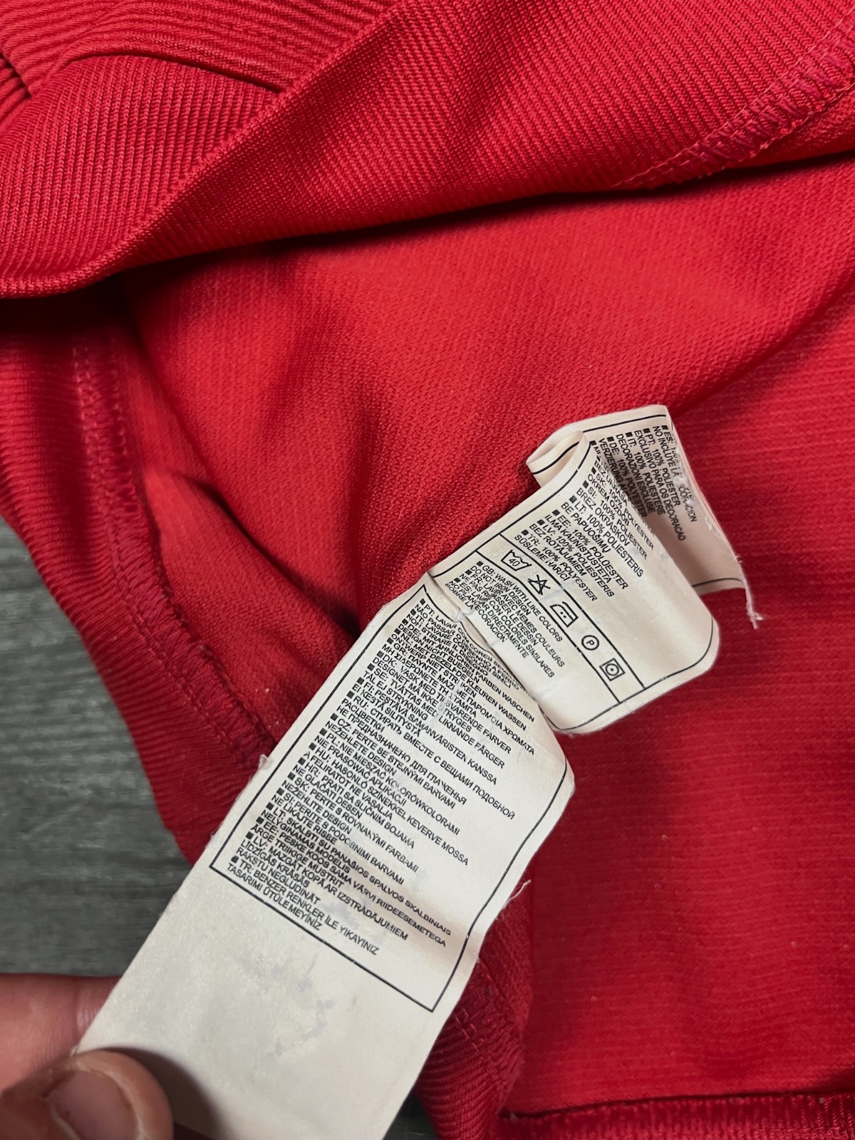 Sweat / Pull nike rouge vintage logo swoosh - Taille L – Nike – taille L 7