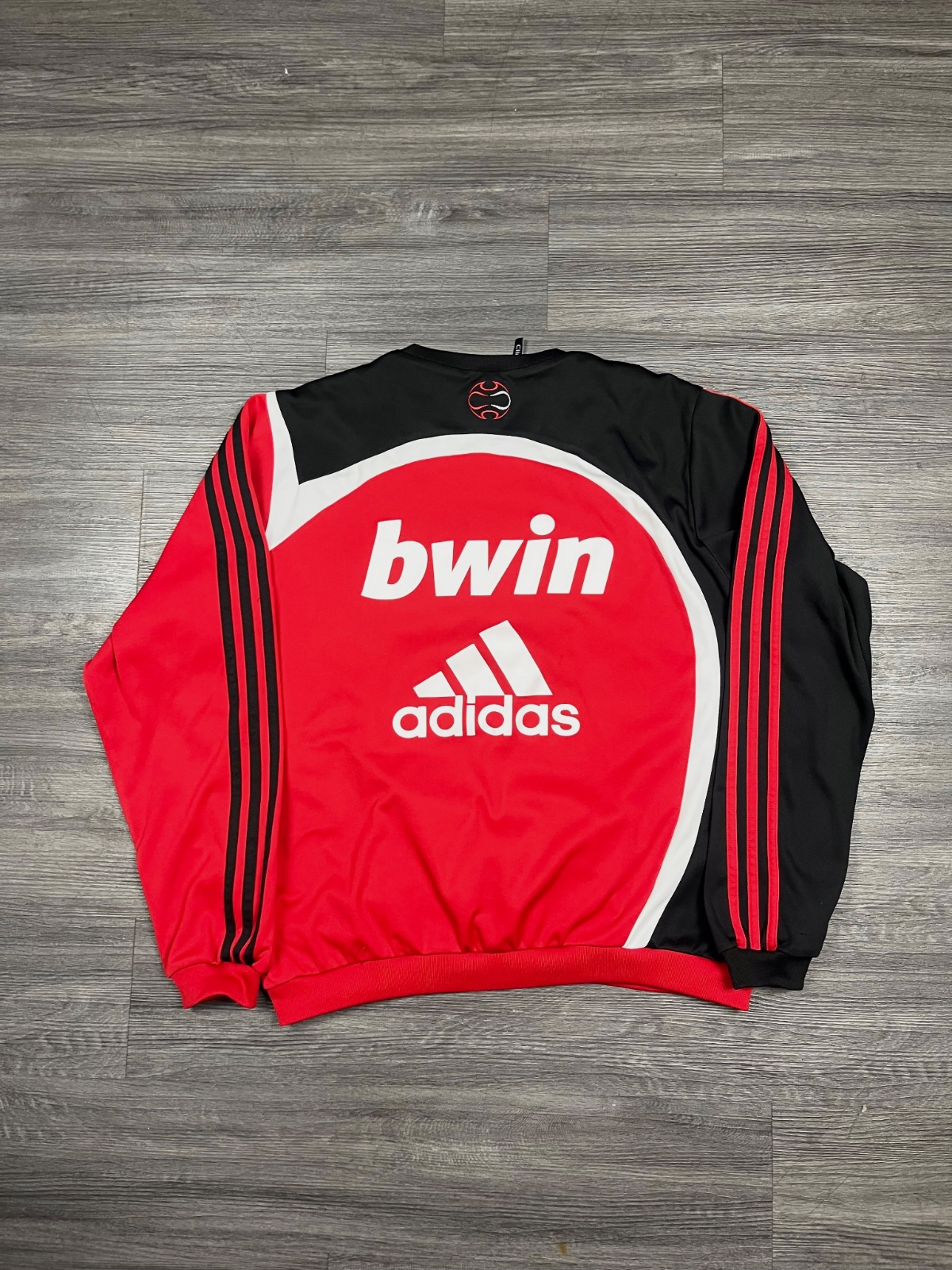 Maillot d'entraînement AC Milan Vintage 2007 (Saison 2007/2008) Adidas Bwin - L – Adidas – taille L 4
