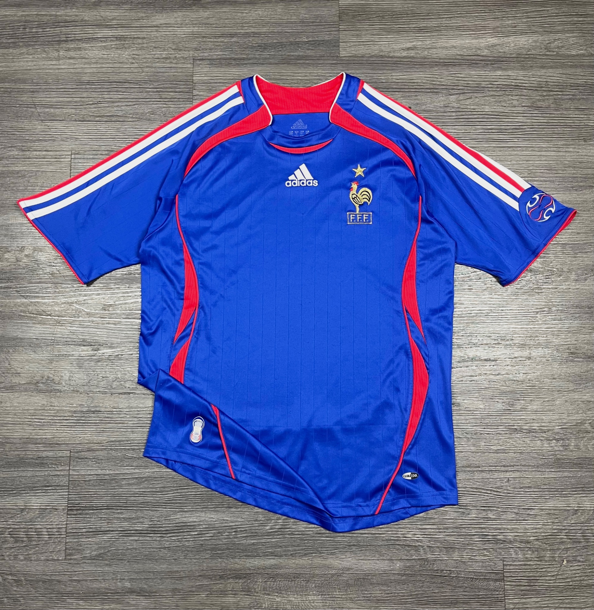 Maillot Équipe de France Domicile Vintage 2006 Coupe du Monde - Adidas