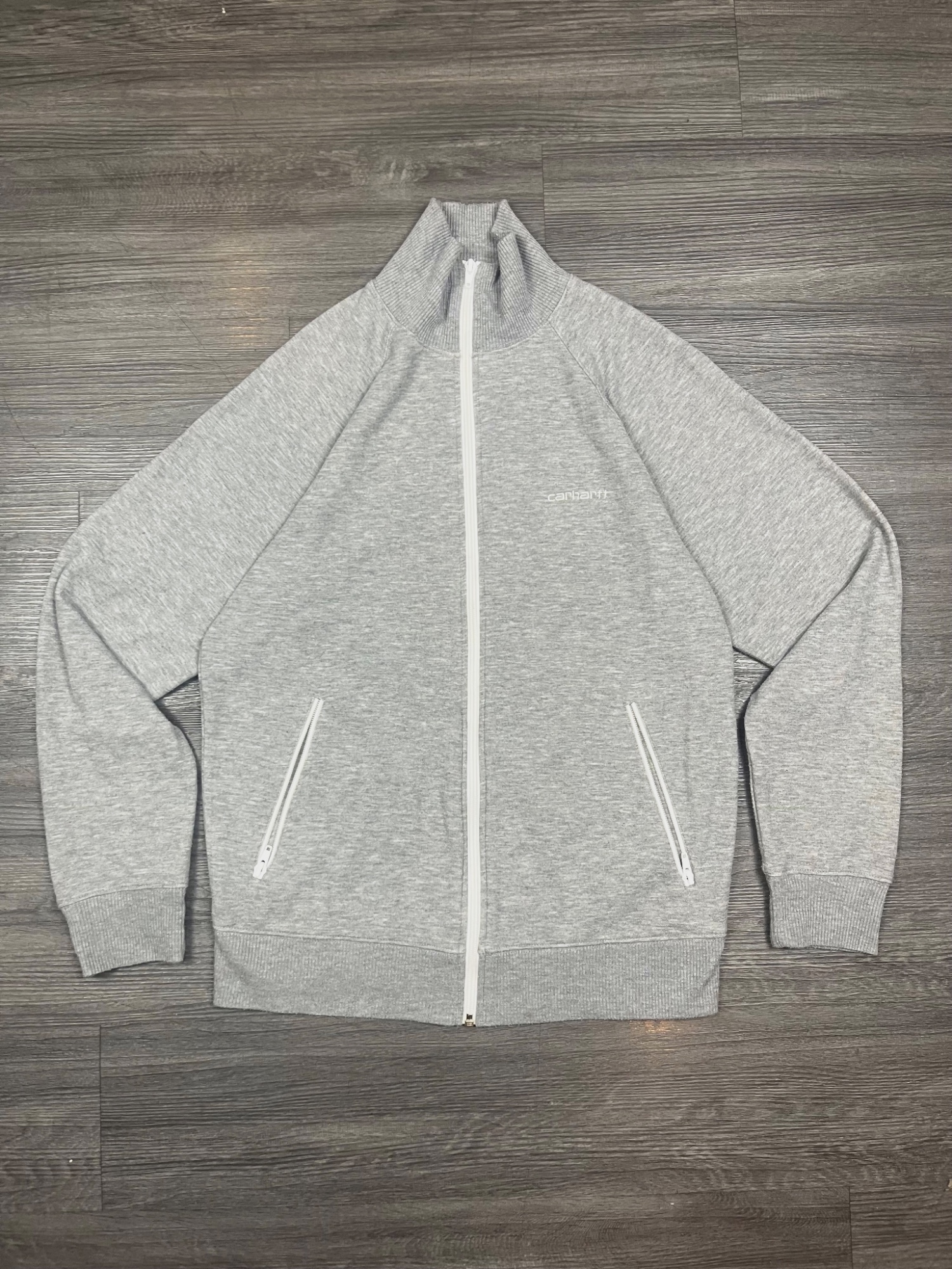 Veste zippée Carhartt WIP Gym Jacket Gris - Taille S - Très bon état