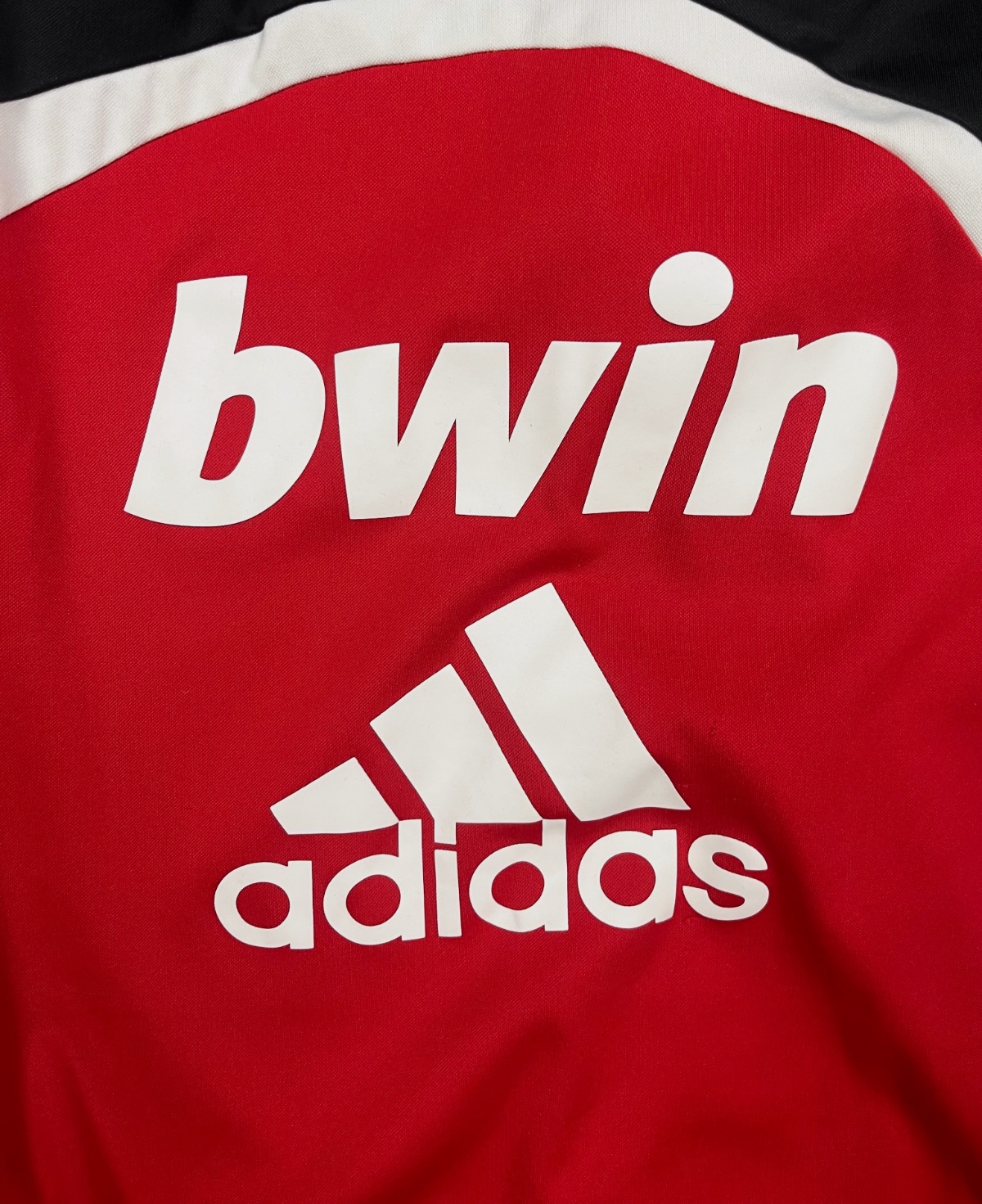 Maillot d'entraînement AC Milan Vintage 2007 (Saison 2007/2008) Adidas Bwin - L – Adidas – taille L 5
