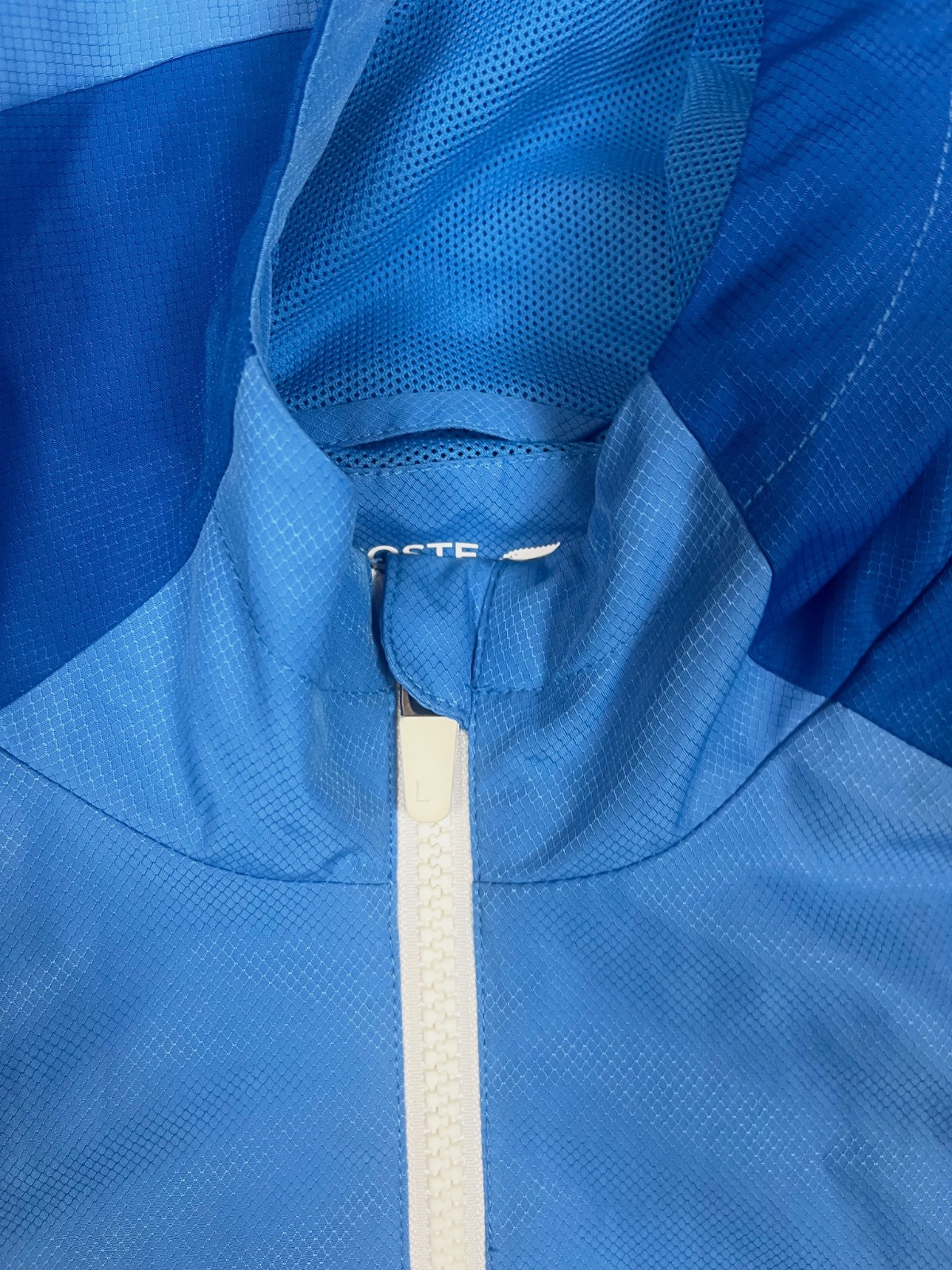 Veste coupe-vent à capuche Lacoste Sport - Bleu & Rouge - Taille M (FR 50)  – Lacoste – taille M 5