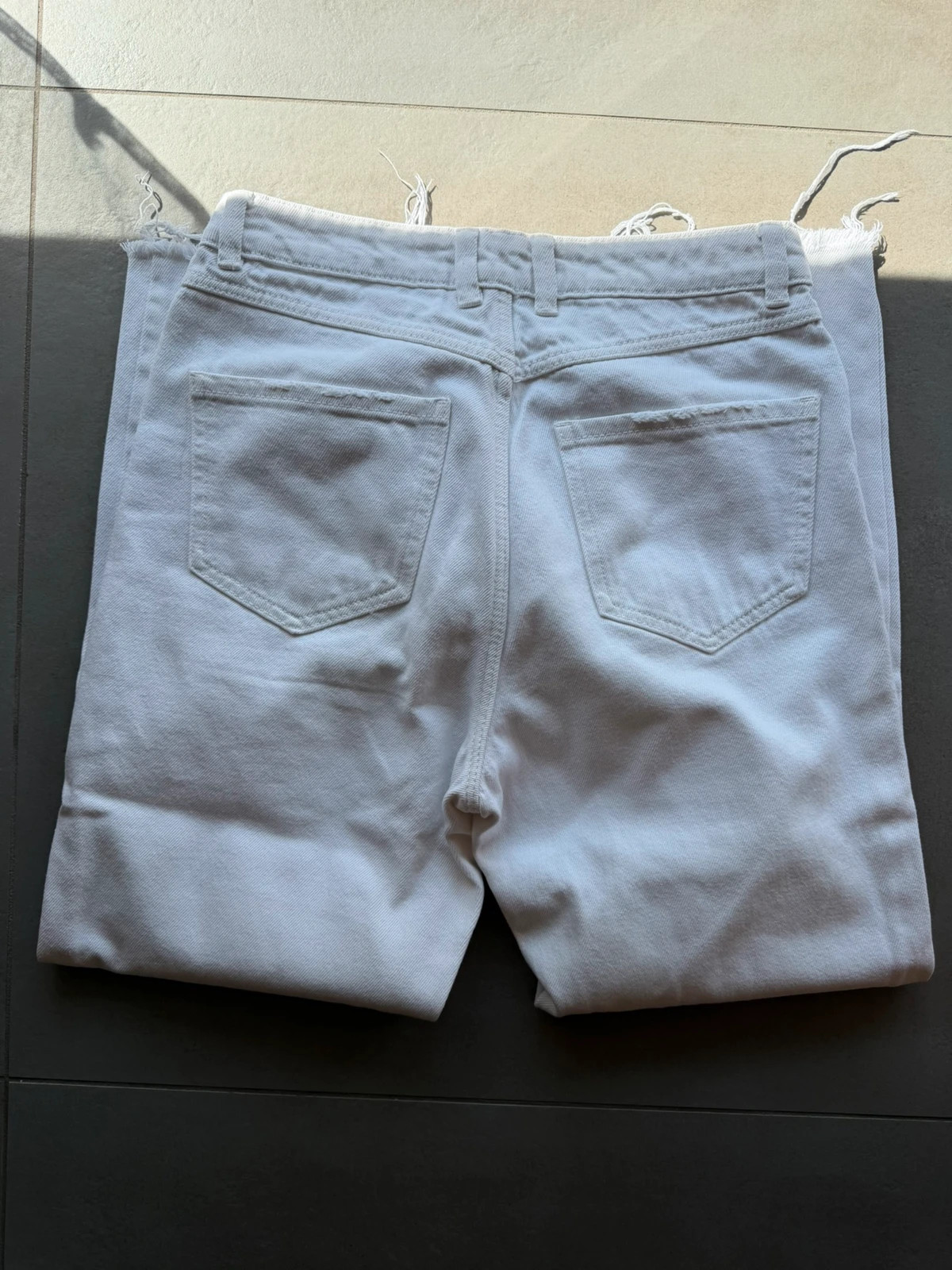 Pantalon blanc ZARA – Zara – taille S / 36 / 8 2