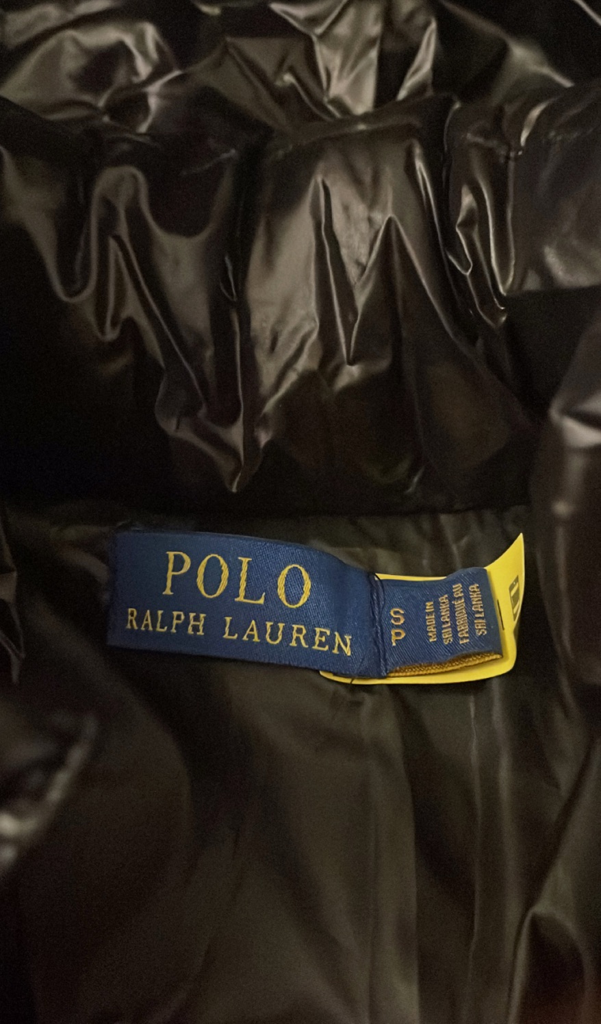 Doudoune à capuche noire Polo Ralph Lauren – Polo Ralph Lauren – taille S 2