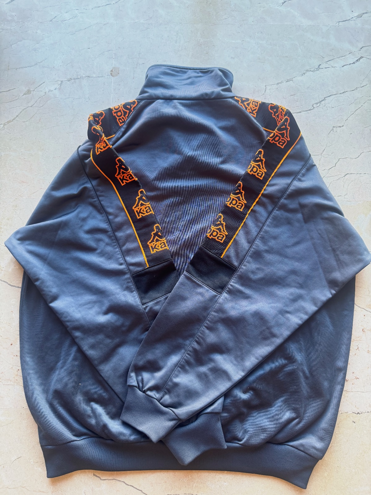Chaqueta Kappa vintage XL half zip Banda Y2K logo grande bordado – Kappa – taille XL 4