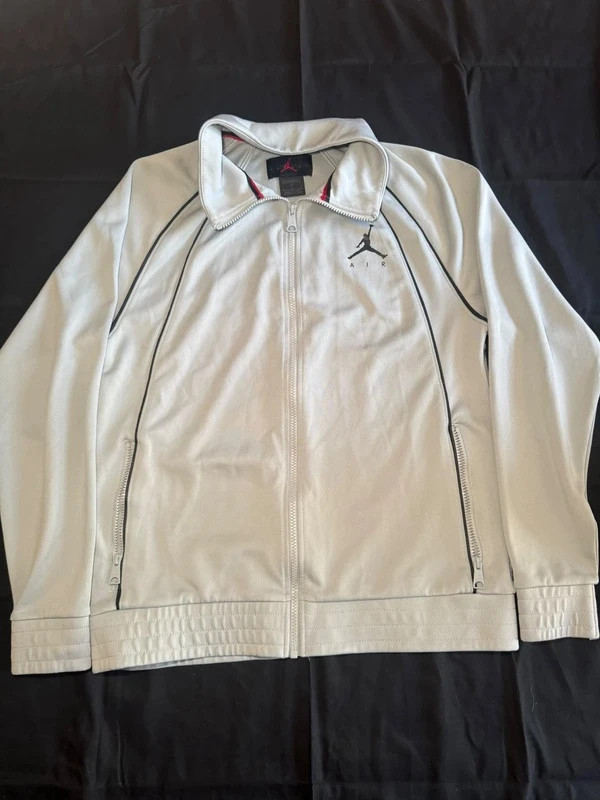 Jordan Air Track Jacket gris vintage talla M