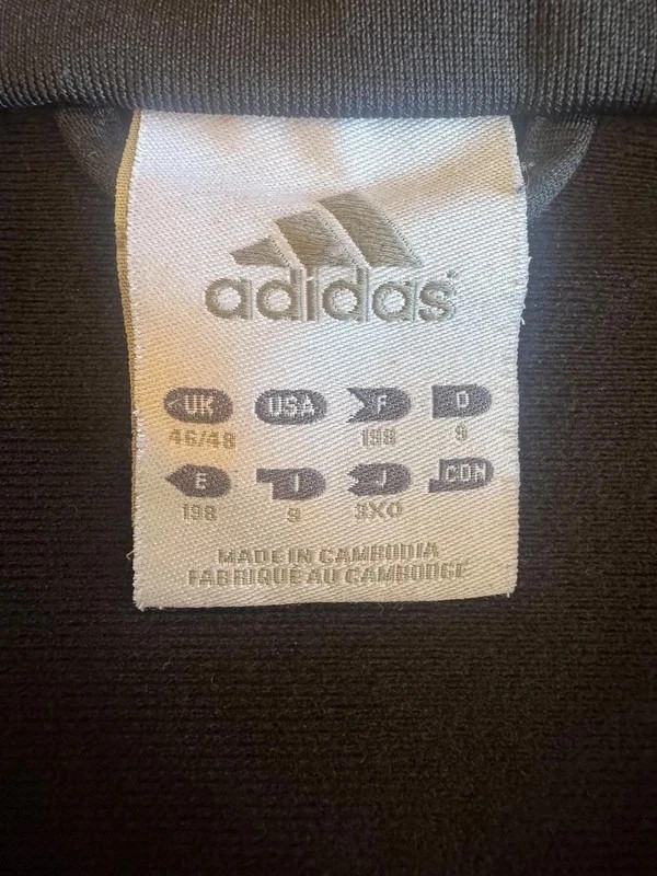 Adidas Track Jacket Retro 3 Stripes Negra/Blanca XL 2013 – adidas – taille XL 3