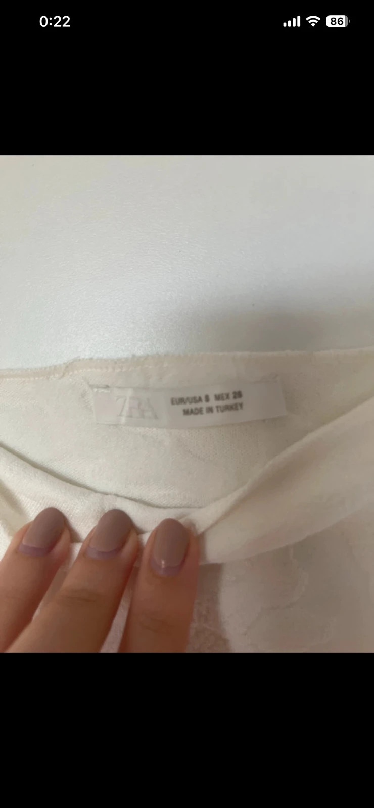 Vestido midi blanco Zara – Zara – taille S / 36 / 8 3