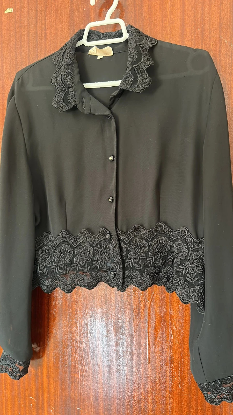 Camisa negra elegante – marcos manuel – taille S / 36 / 8 3