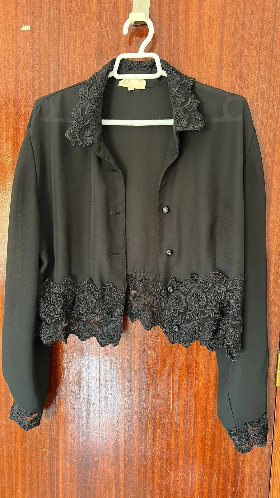 Camisa negra elegante – marcos manuel – taille S / 36 / 8 2