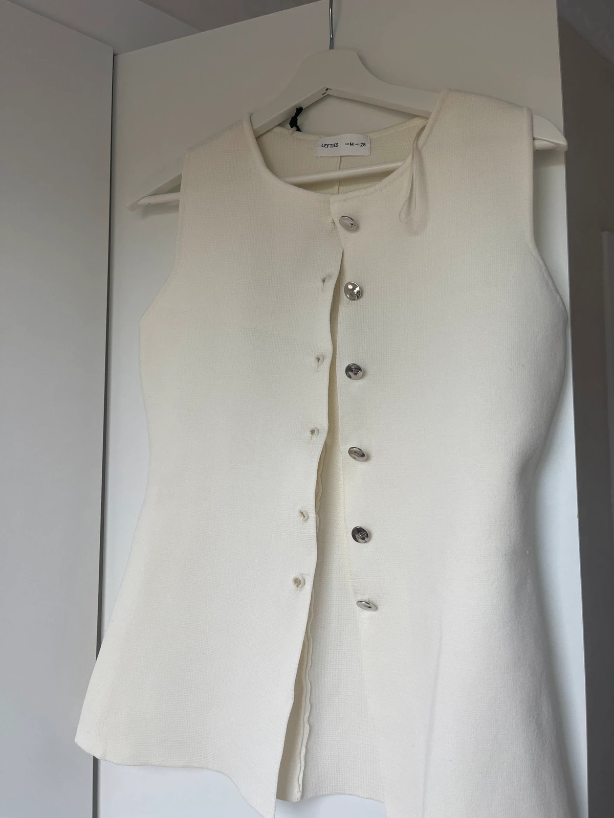 Chaleco blanco talla M nuevo – Lefties – taille M / 38 / 10 2
