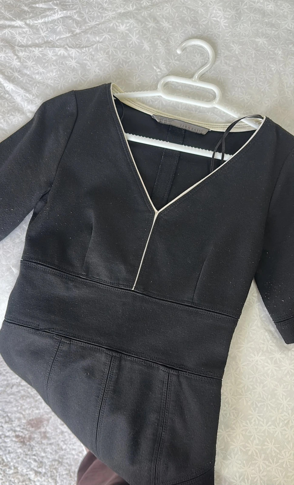 Vestido negro Zara muy elegante talla XS – Zara – taille XS / 34 / 6 3