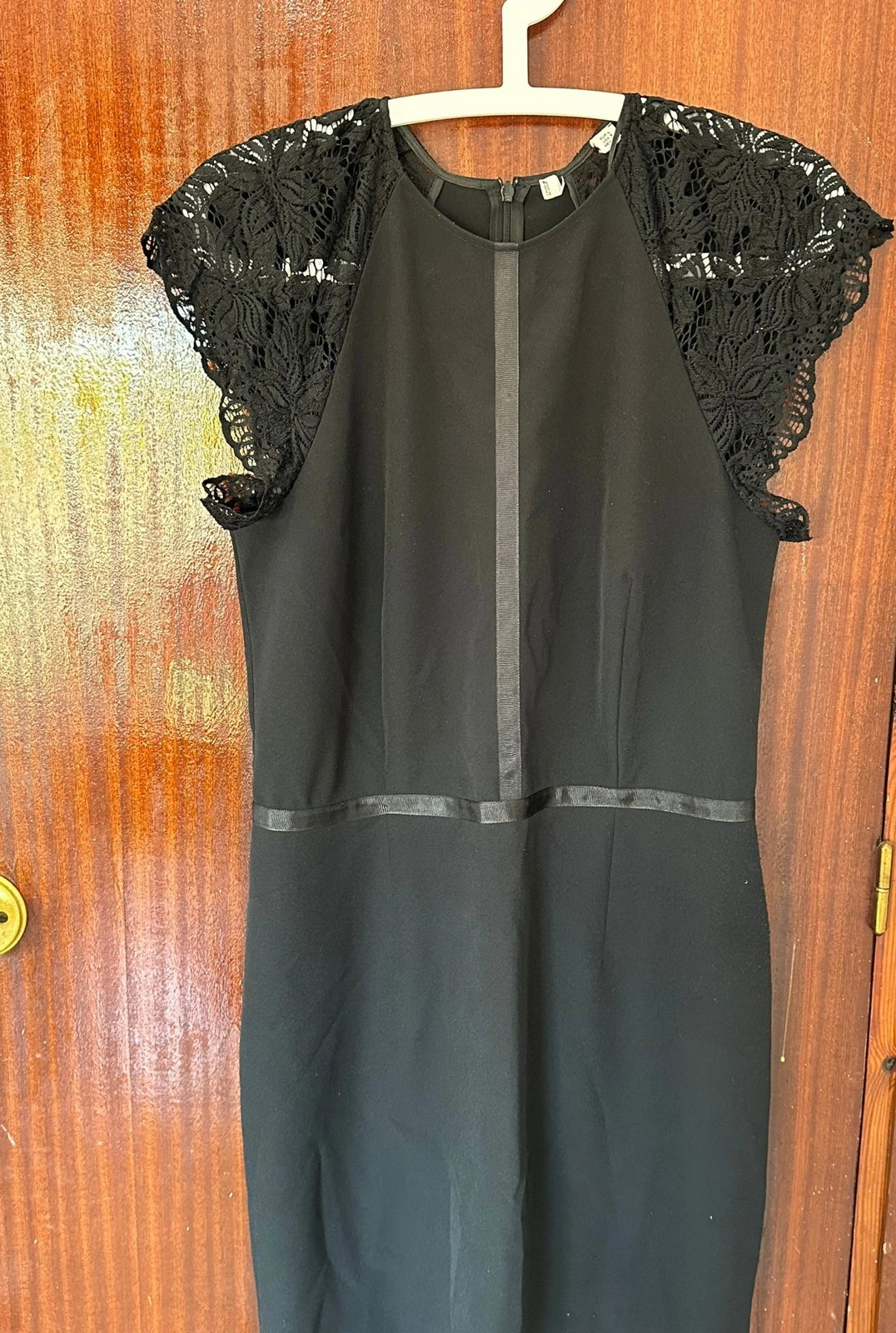 Vestido negro elegante talla L – Mango – taille L / 40 / 12 3