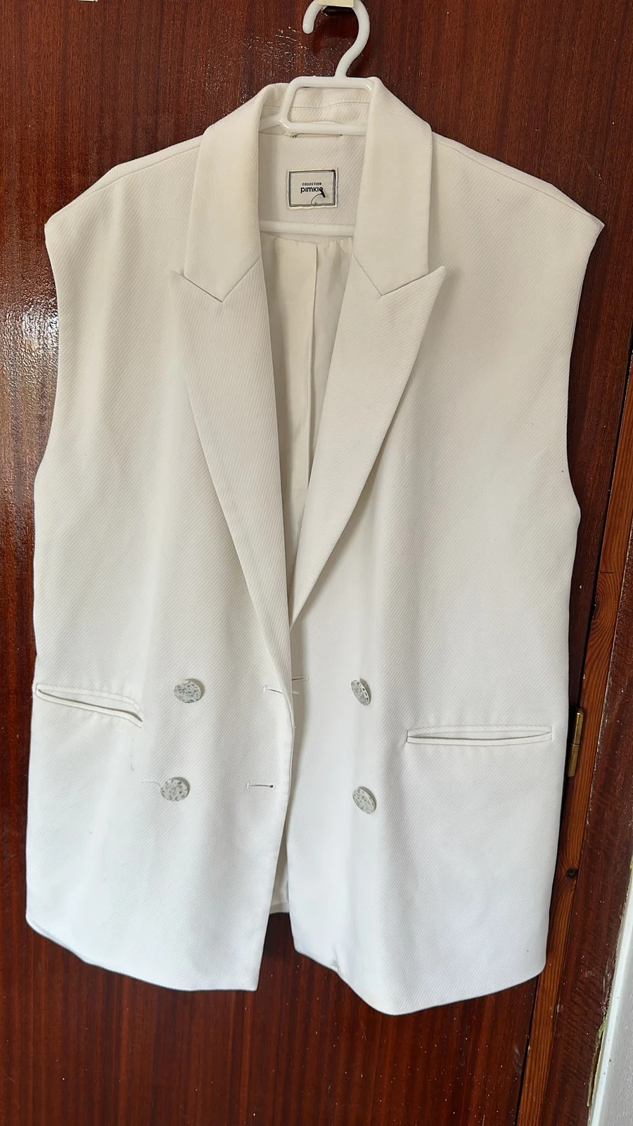 Blazer sin mangas talla M blanco – Pimkie – taille M / 38 / 10 5