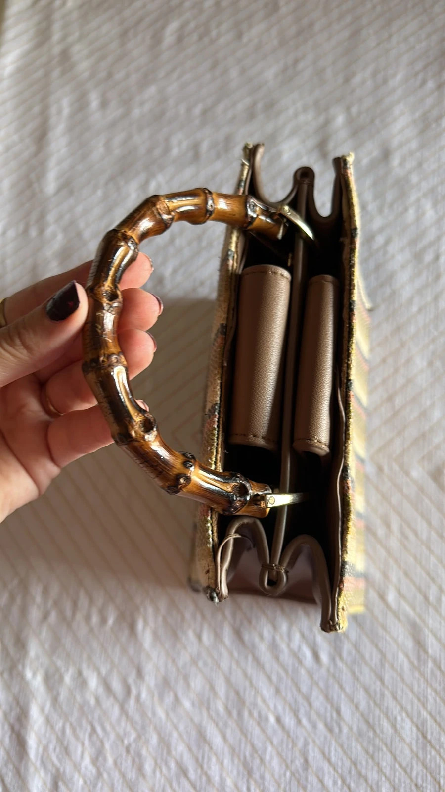 Bolso de mano elegante marrón – Parfois 2