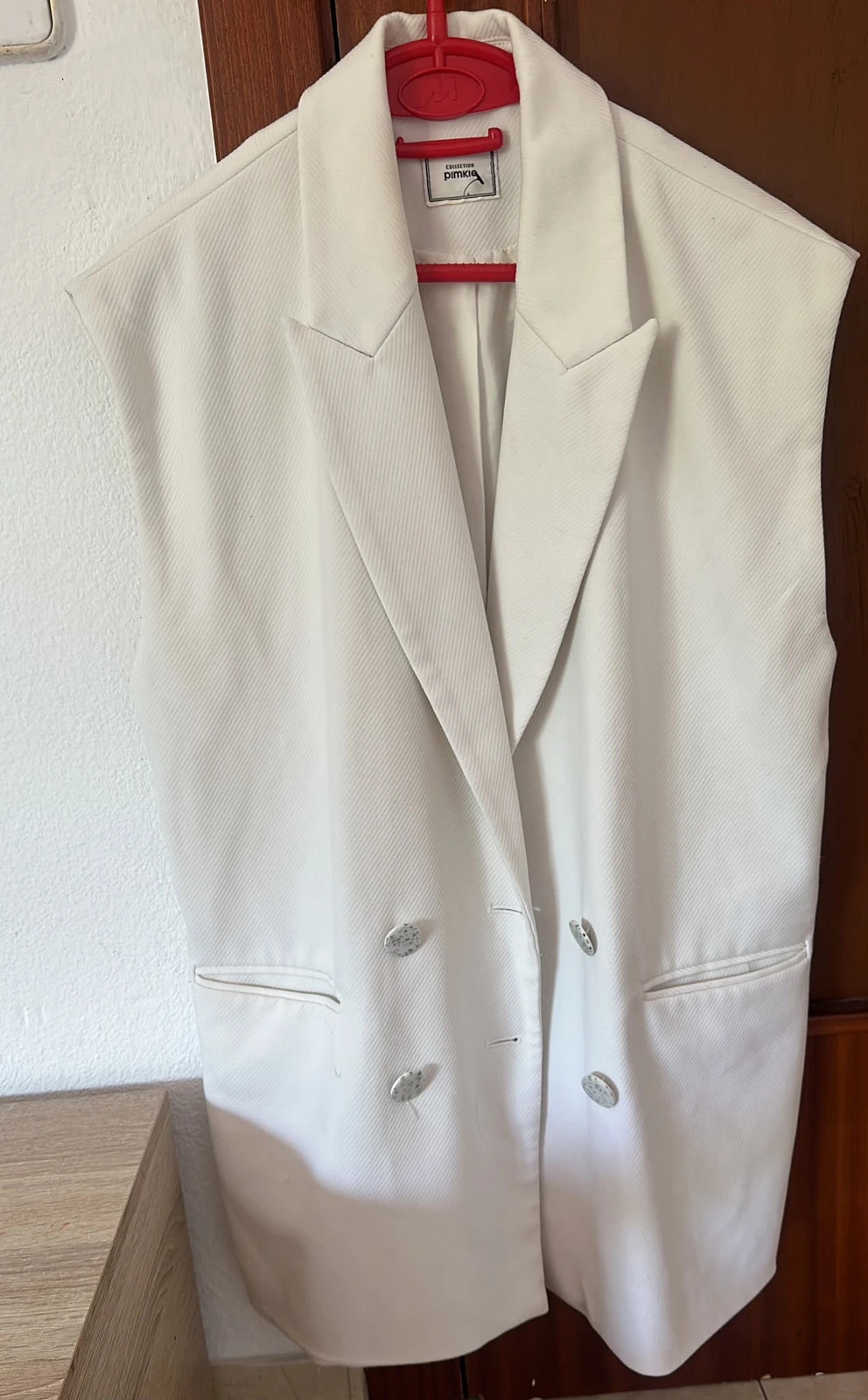 Blazer sin mangas talla M blanco – Pimkie – taille M / 38 / 10 3