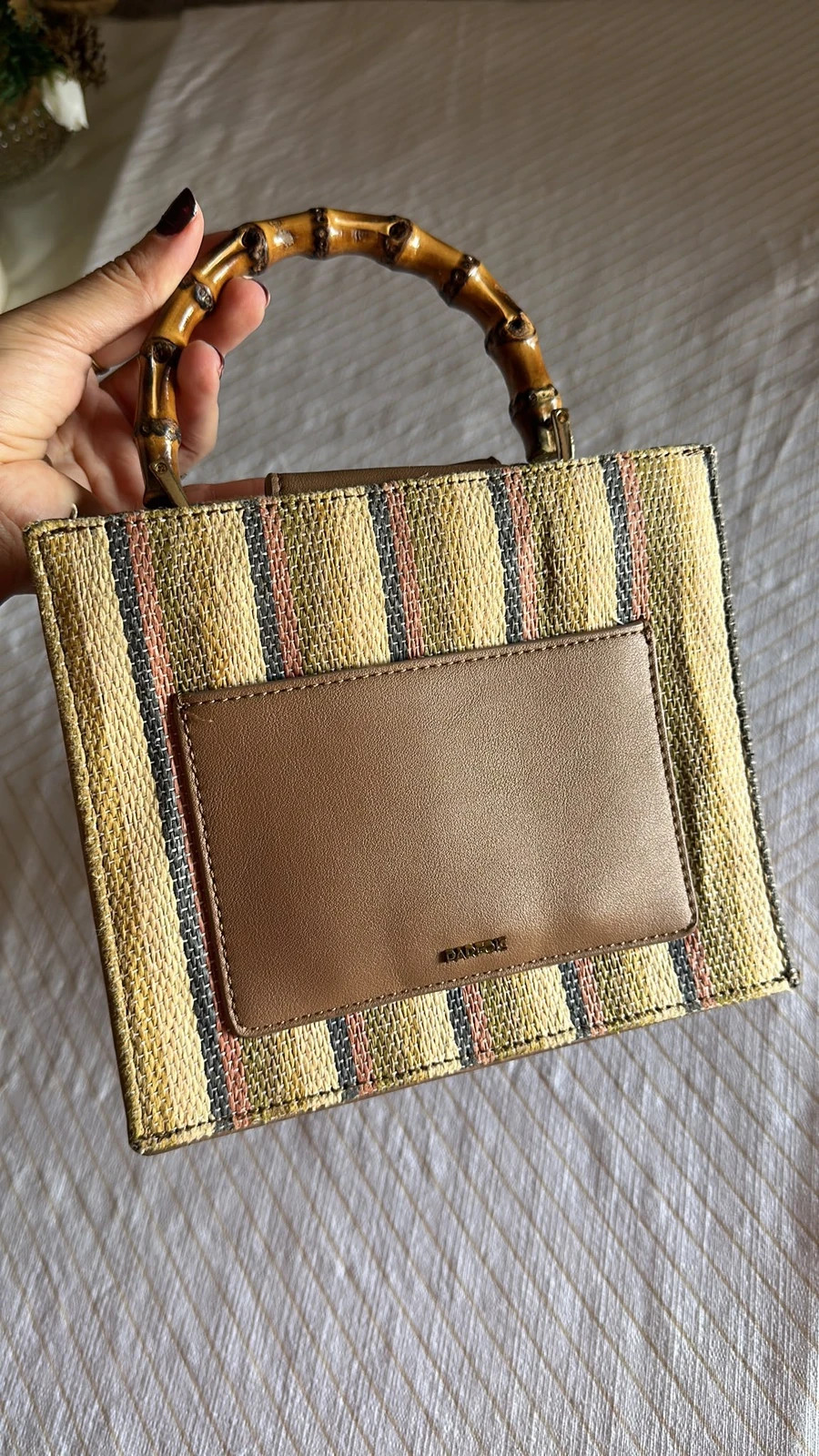 Bolso de mano elegante marrón – Parfois 4
