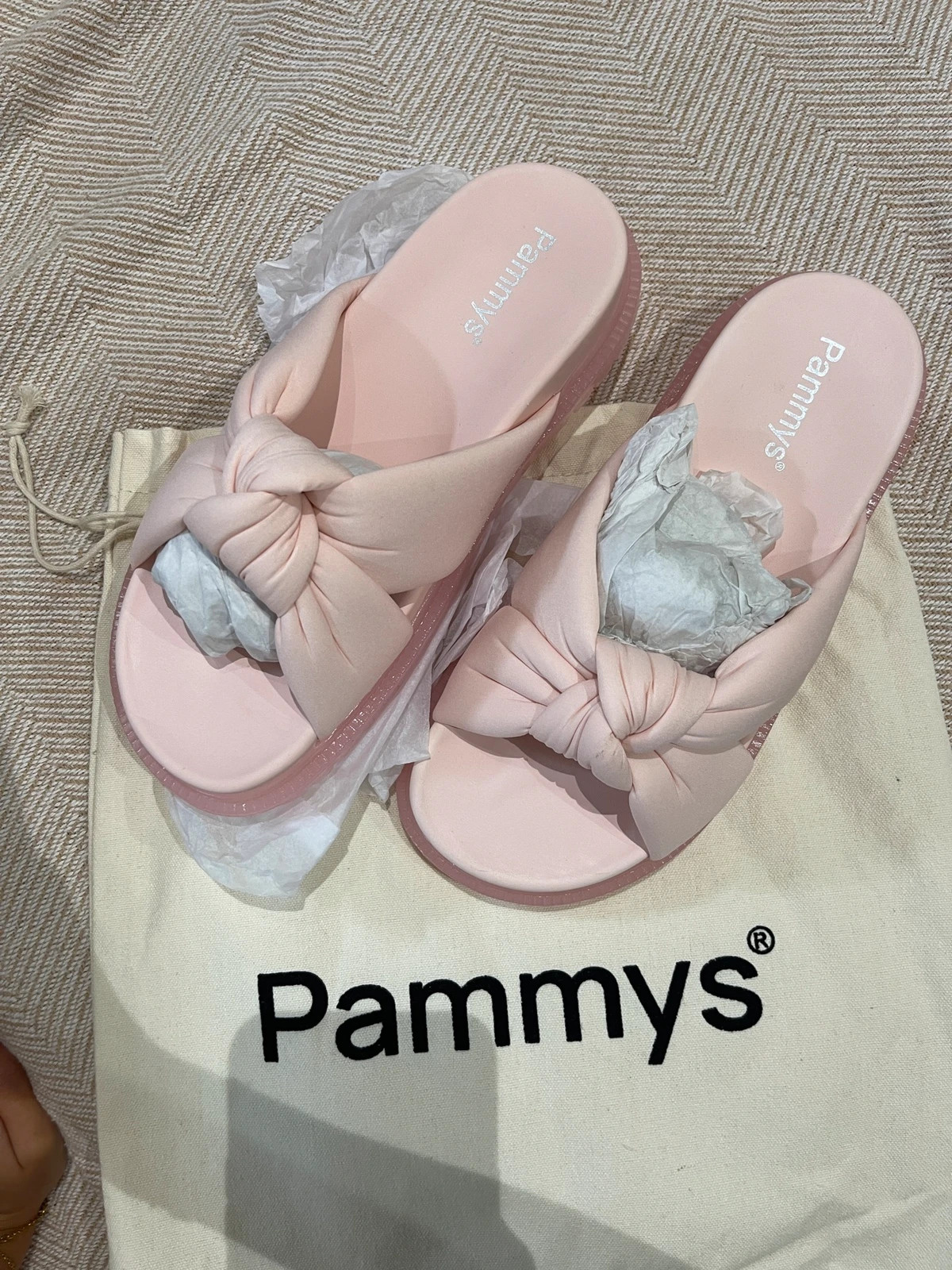 Sandalias nuevas color Rosa tall 38 – Pammys – taille 38 3