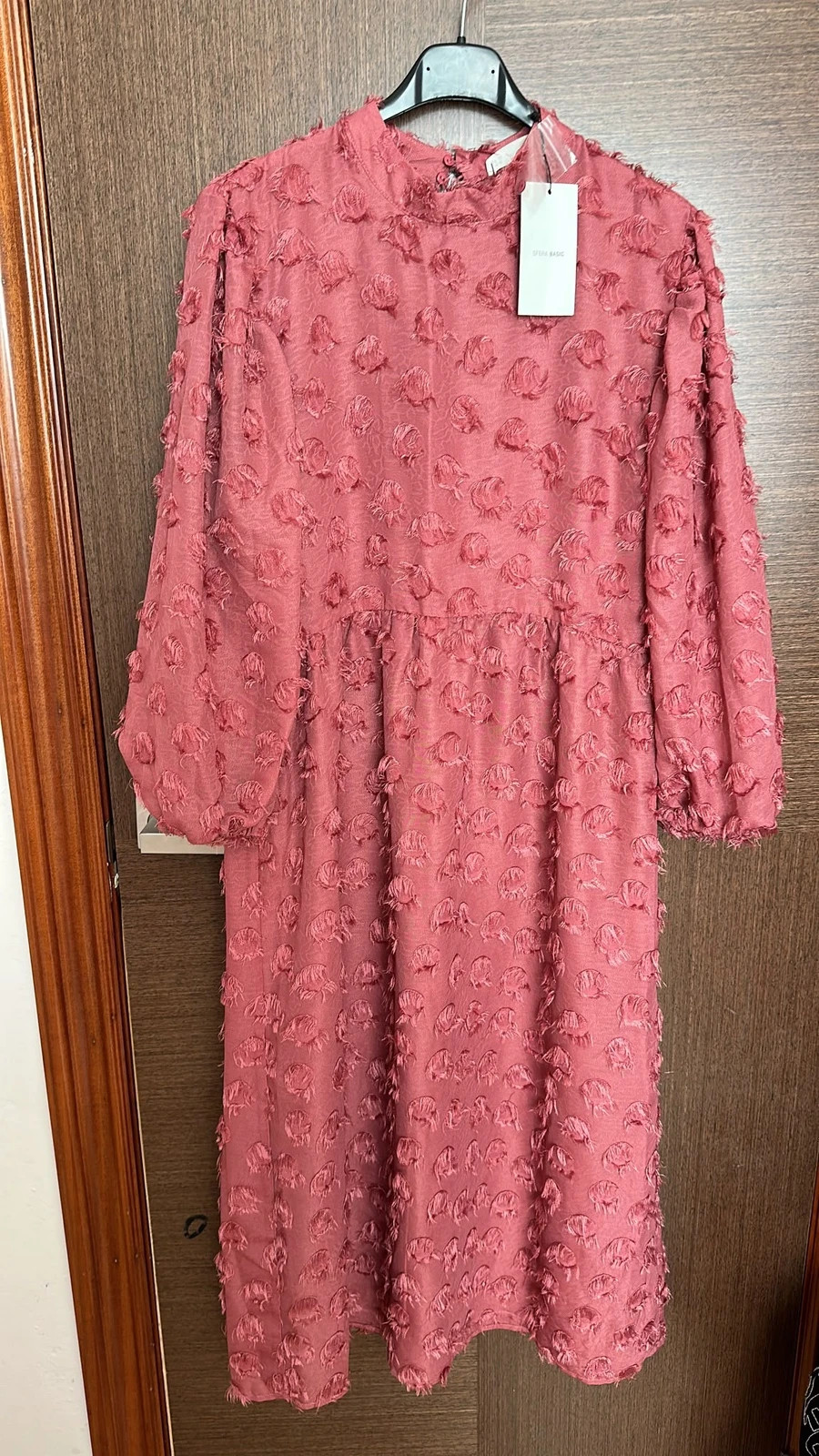 Vestido largo rosa elegante nuevo con etiqueta – Sfera Basic – taille M / 38 / 10 4