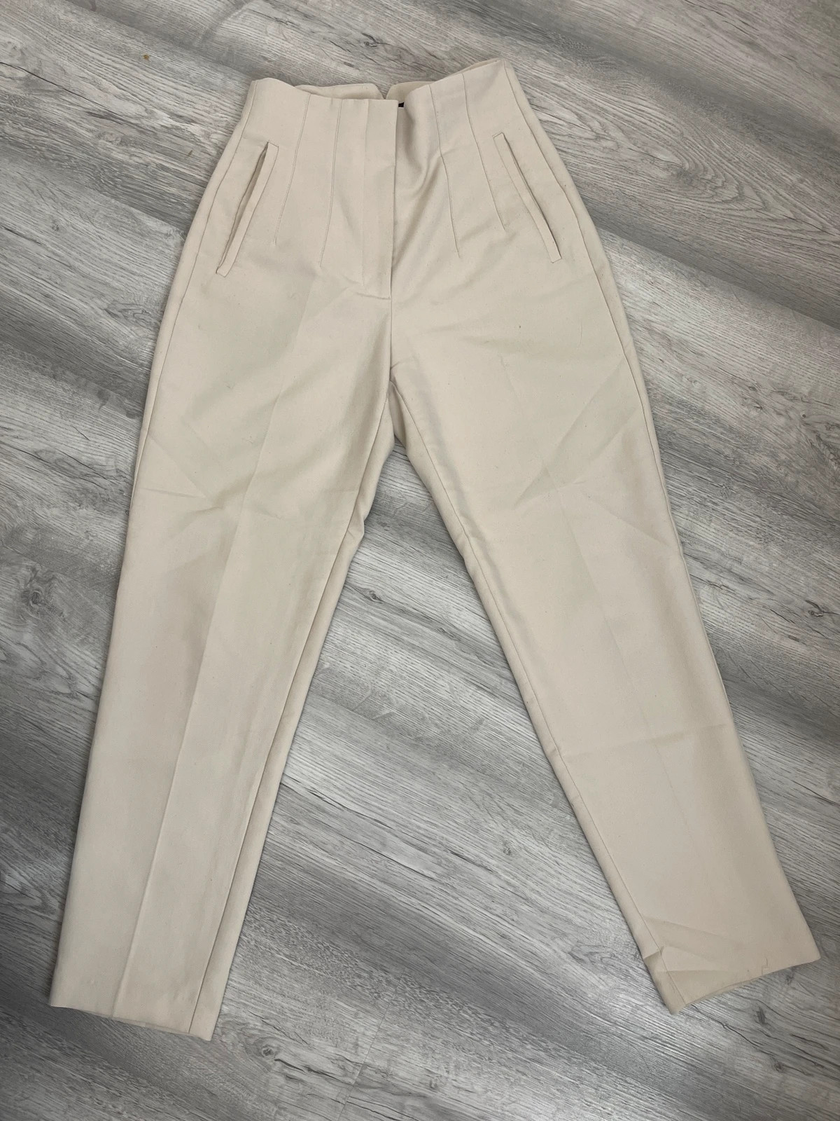 Pantalón color crema – Zara – taille XS / 34 / 6 2