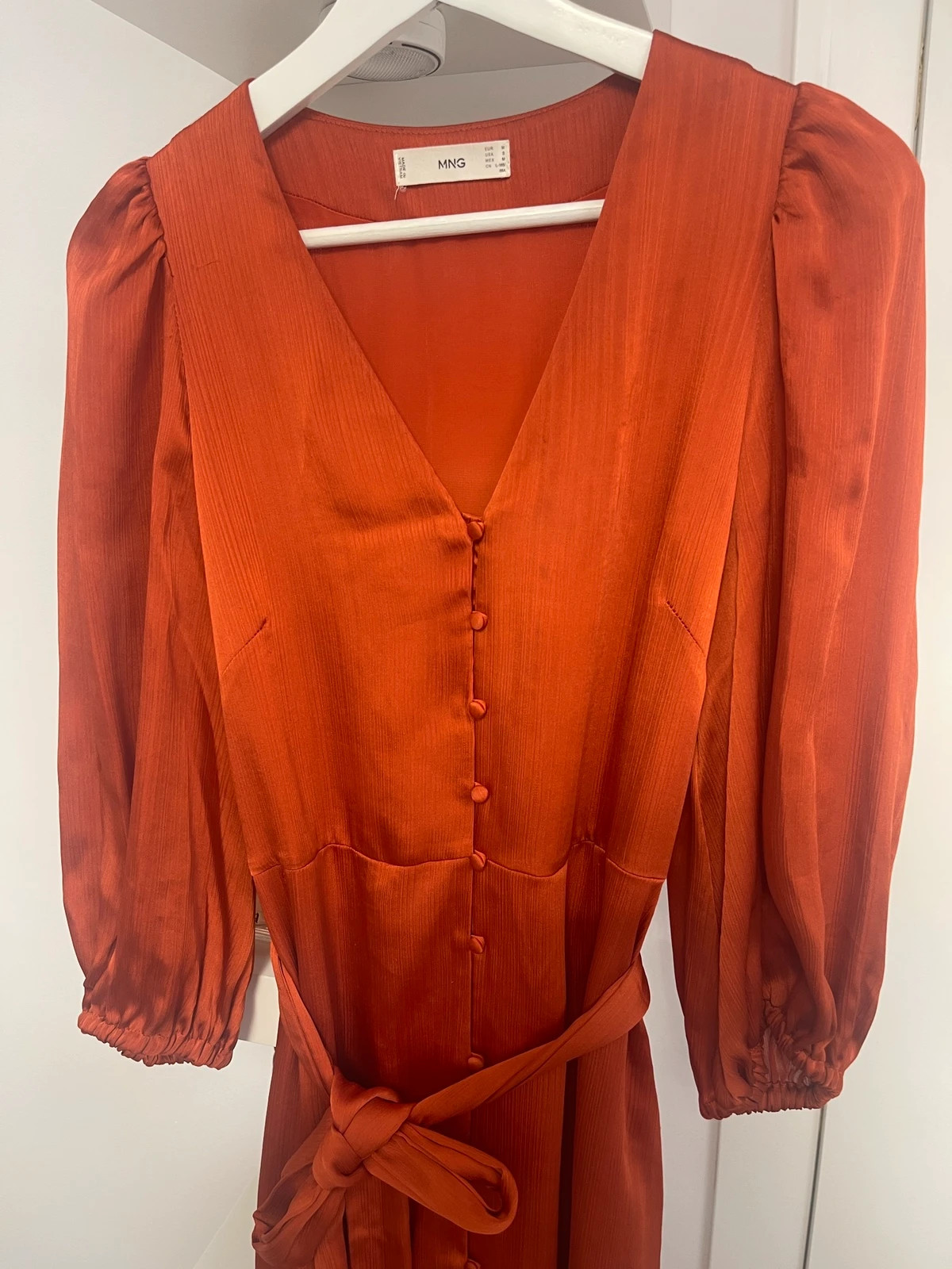 Vestido naranja graduación/eventos.. – Mango – taille M / 38 / 10 3