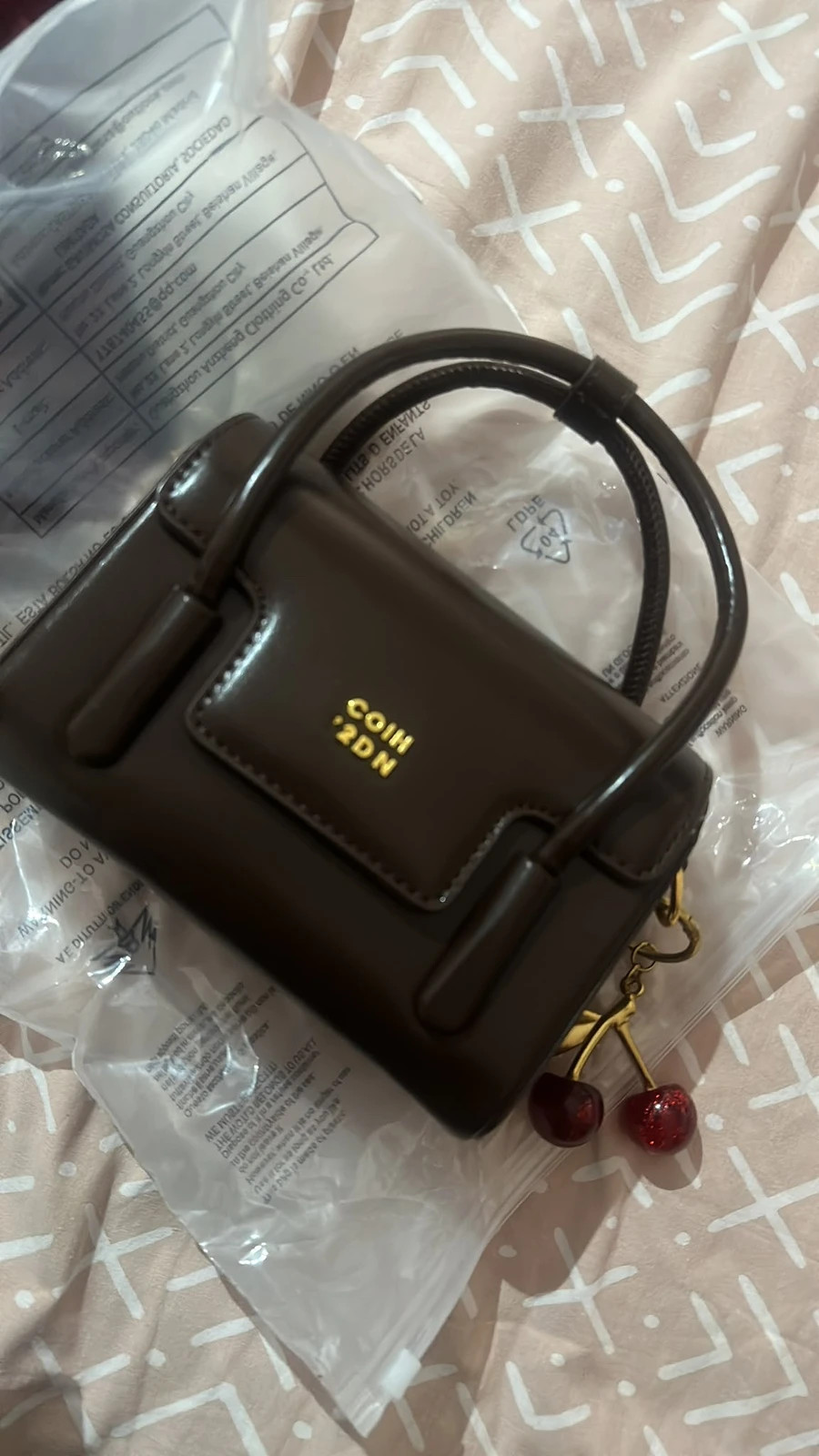 Bolso elegante color marrón 4