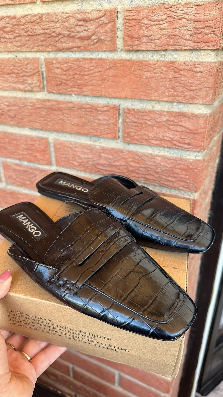 Mules mango negros – Mango – taille 38 5