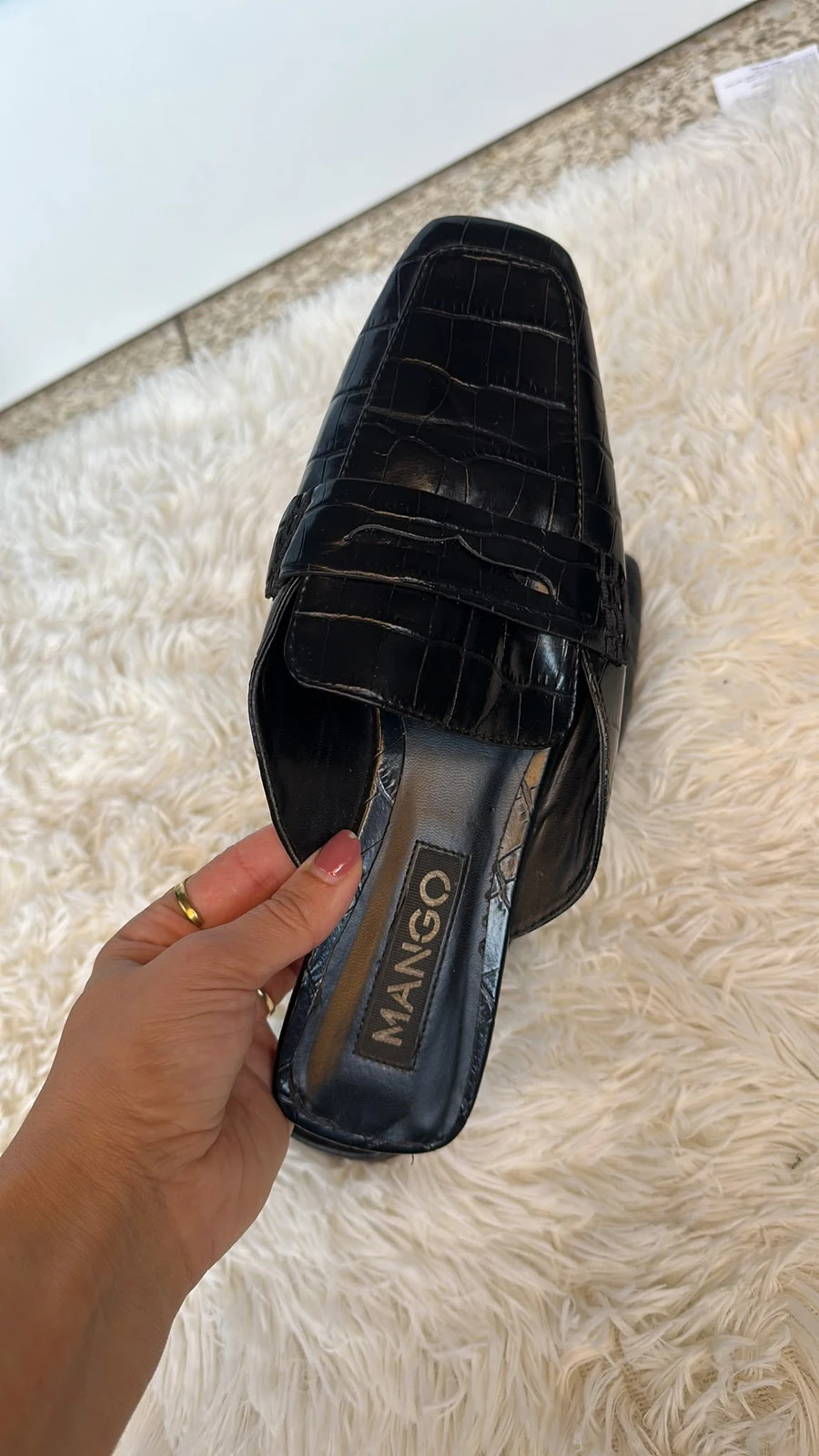 Mules mango negros – Mango – taille 38 4
