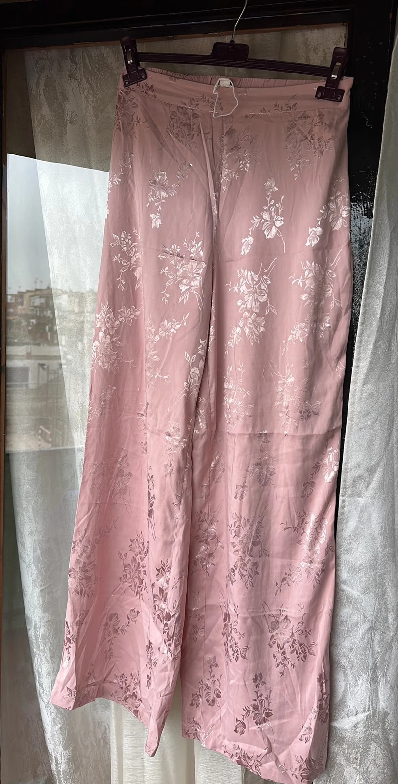 Pantalón ancho color rosa – Springfield – taille M / 38 / 10 2
