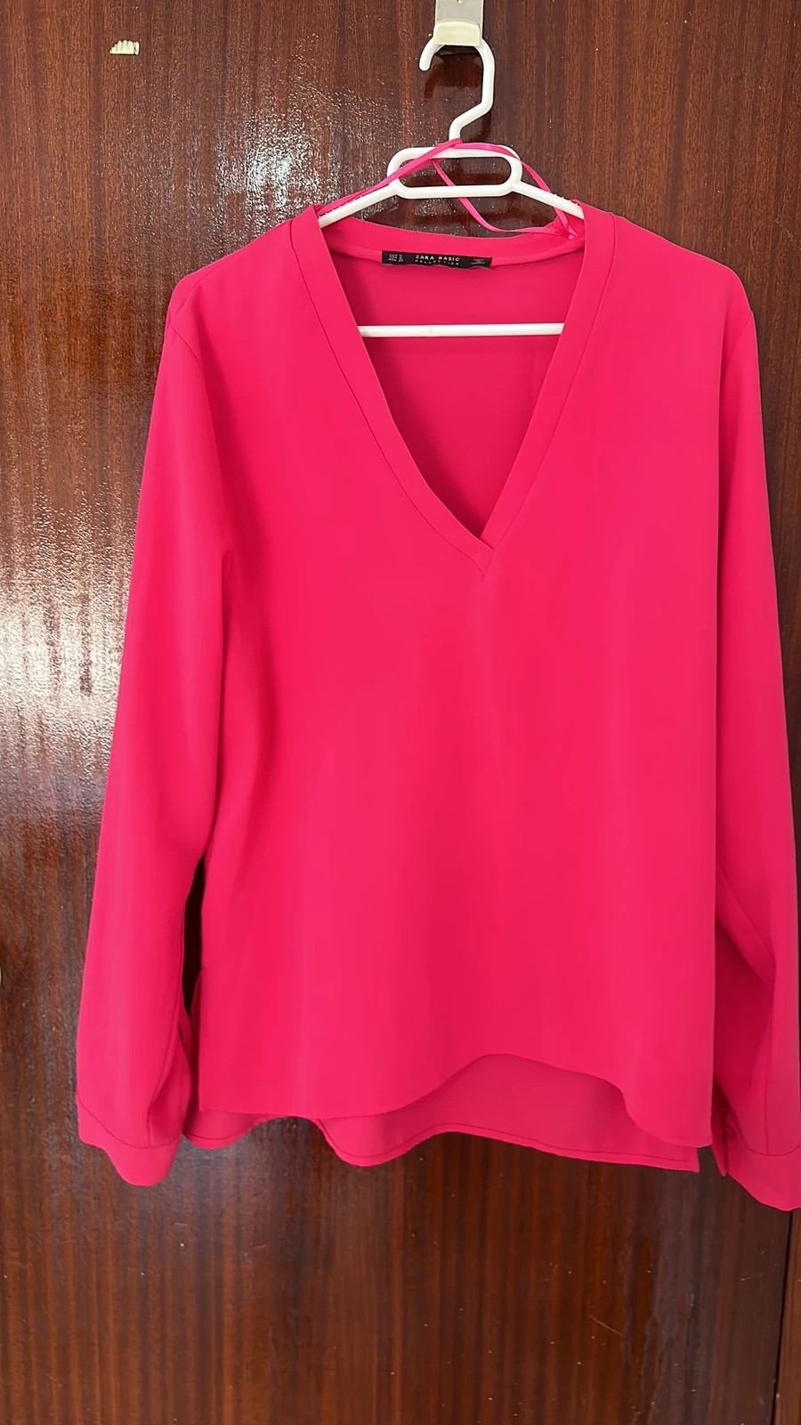 Blusa Zara talla M fucsia muy elegante – Zara – taille M / 38 / 10 3