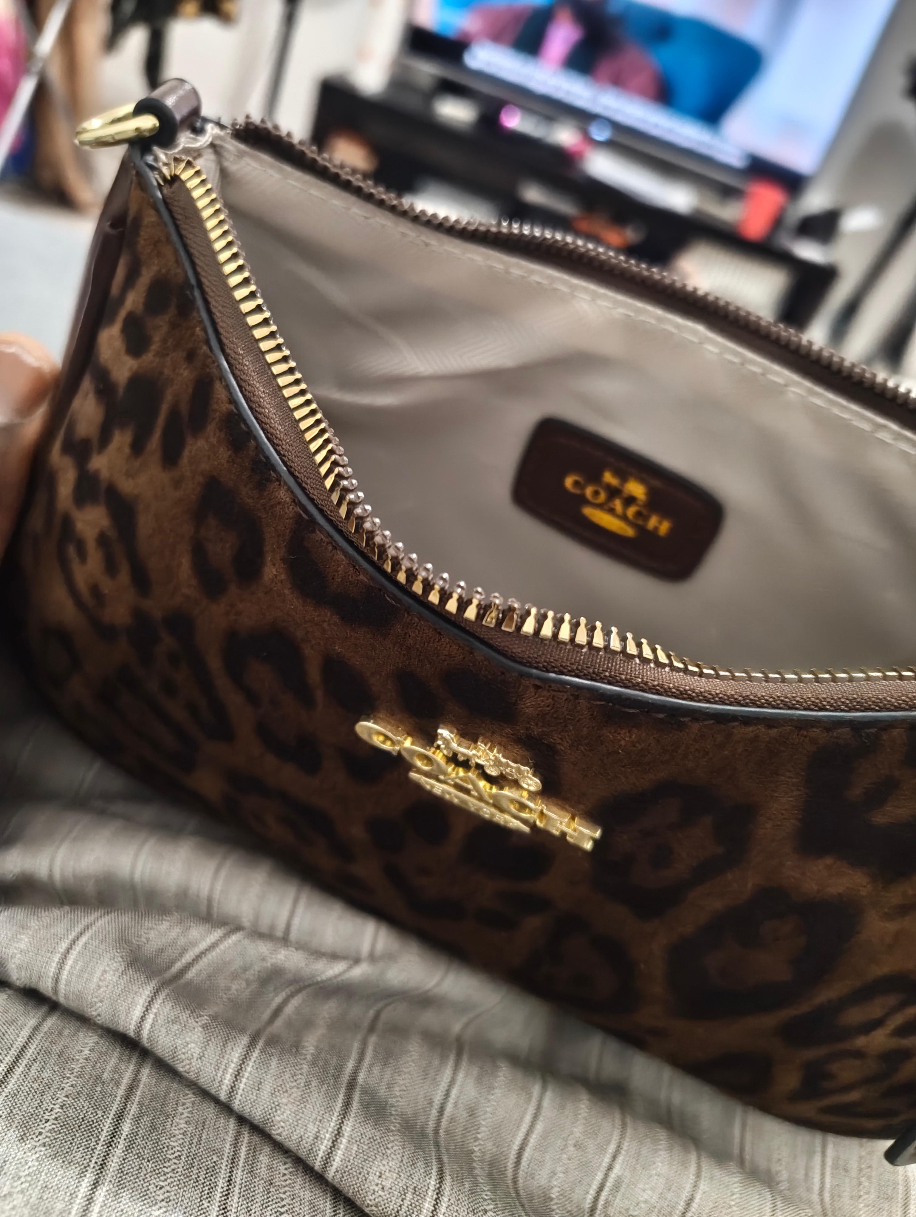 Sac bandoulière Coach imprimé léopard – Coach – taille Taille unique 4